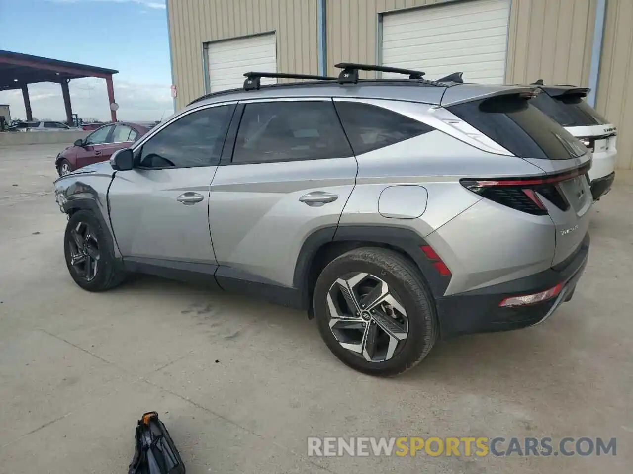 2 Photograph of a damaged car 5NMJECAEXPH174542 HYUNDAI TUCSON 2023