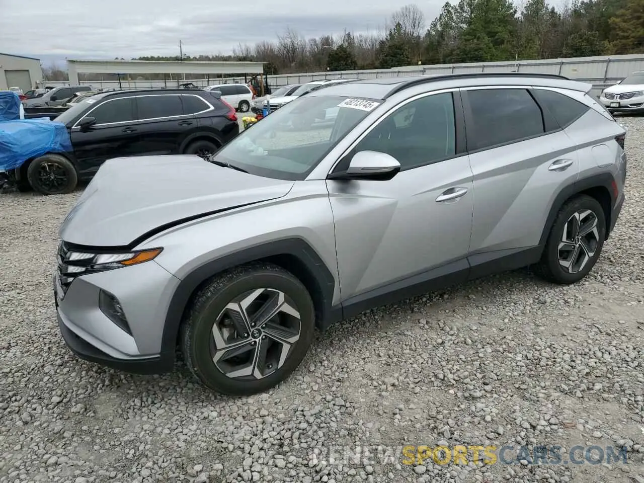 1 Photograph of a damaged car 5NMJF3AE0PH170206 HYUNDAI TUCSON 2023