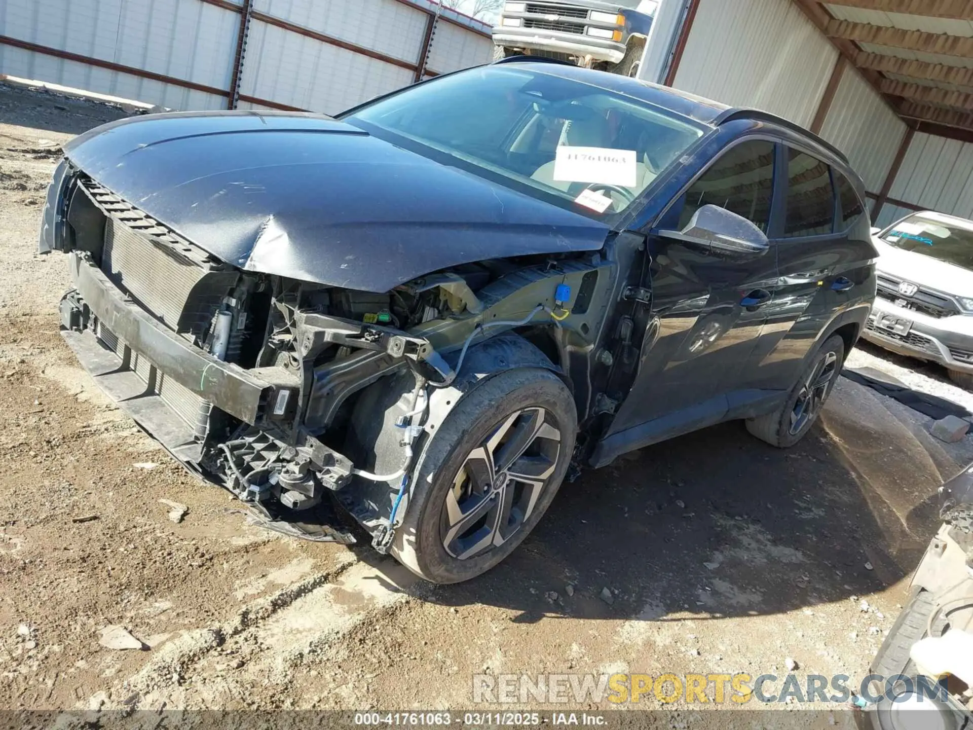 2 Photograph of a damaged car 5NMJF3AE0PH205620 HYUNDAI TUCSON 2023