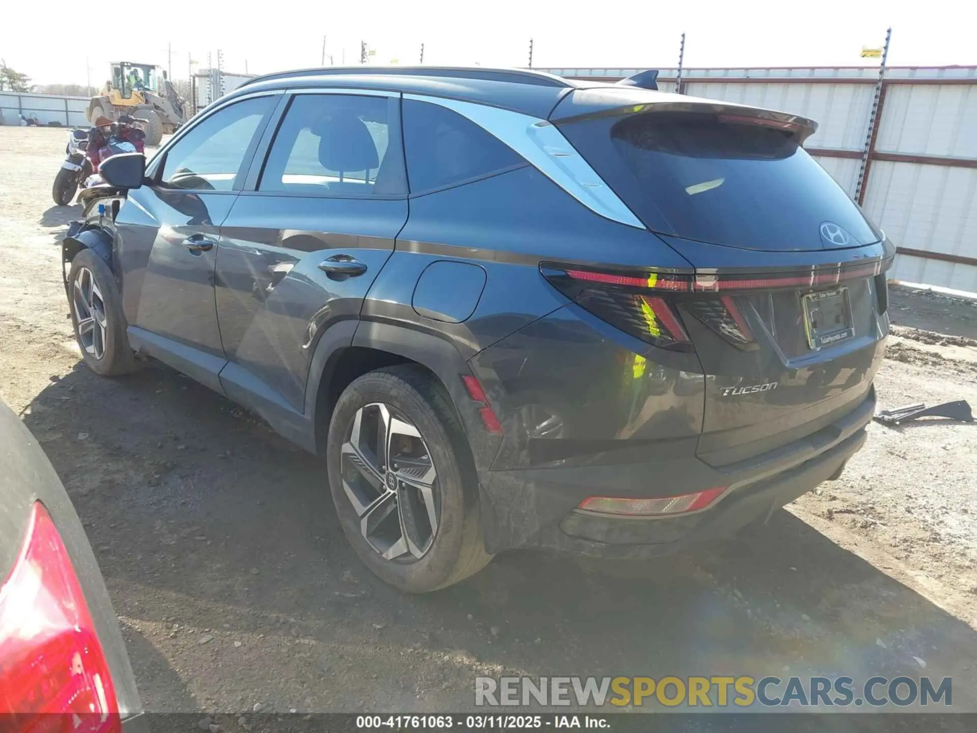 3 Photograph of a damaged car 5NMJF3AE0PH205620 HYUNDAI TUCSON 2023