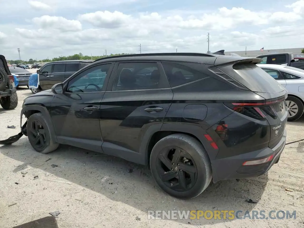2 Photograph of a damaged car 5NMJF3AE0PH224524 HYUNDAI TUCSON 2023