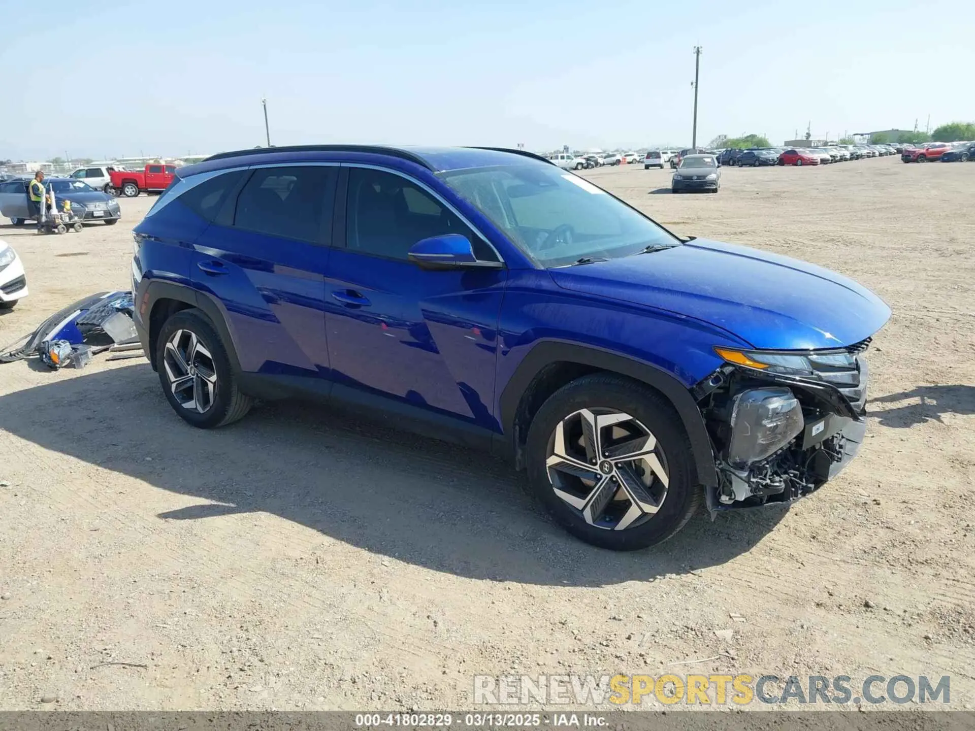 1 Photograph of a damaged car 5NMJF3AE1PH180789 HYUNDAI TUCSON 2023