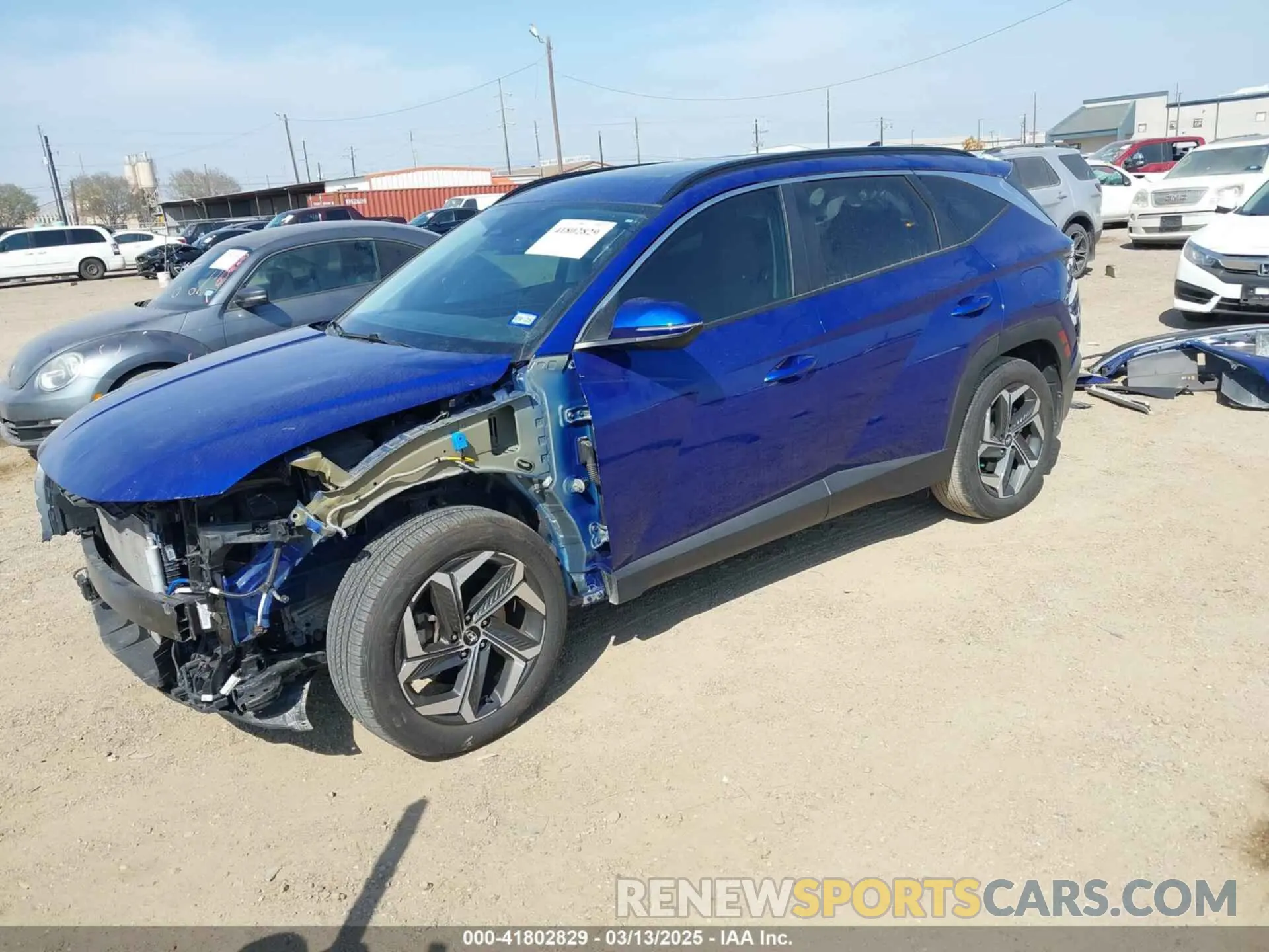 2 Photograph of a damaged car 5NMJF3AE1PH180789 HYUNDAI TUCSON 2023