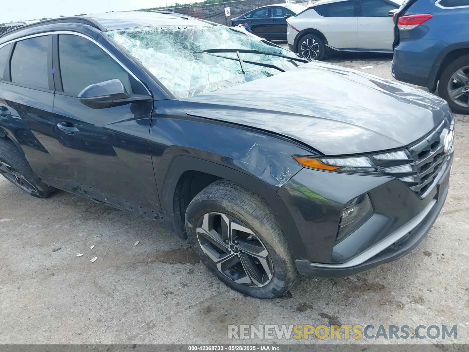 1 Photograph of a damaged car 5NMJF3AE3PH164707 HYUNDAI TUCSON 2023