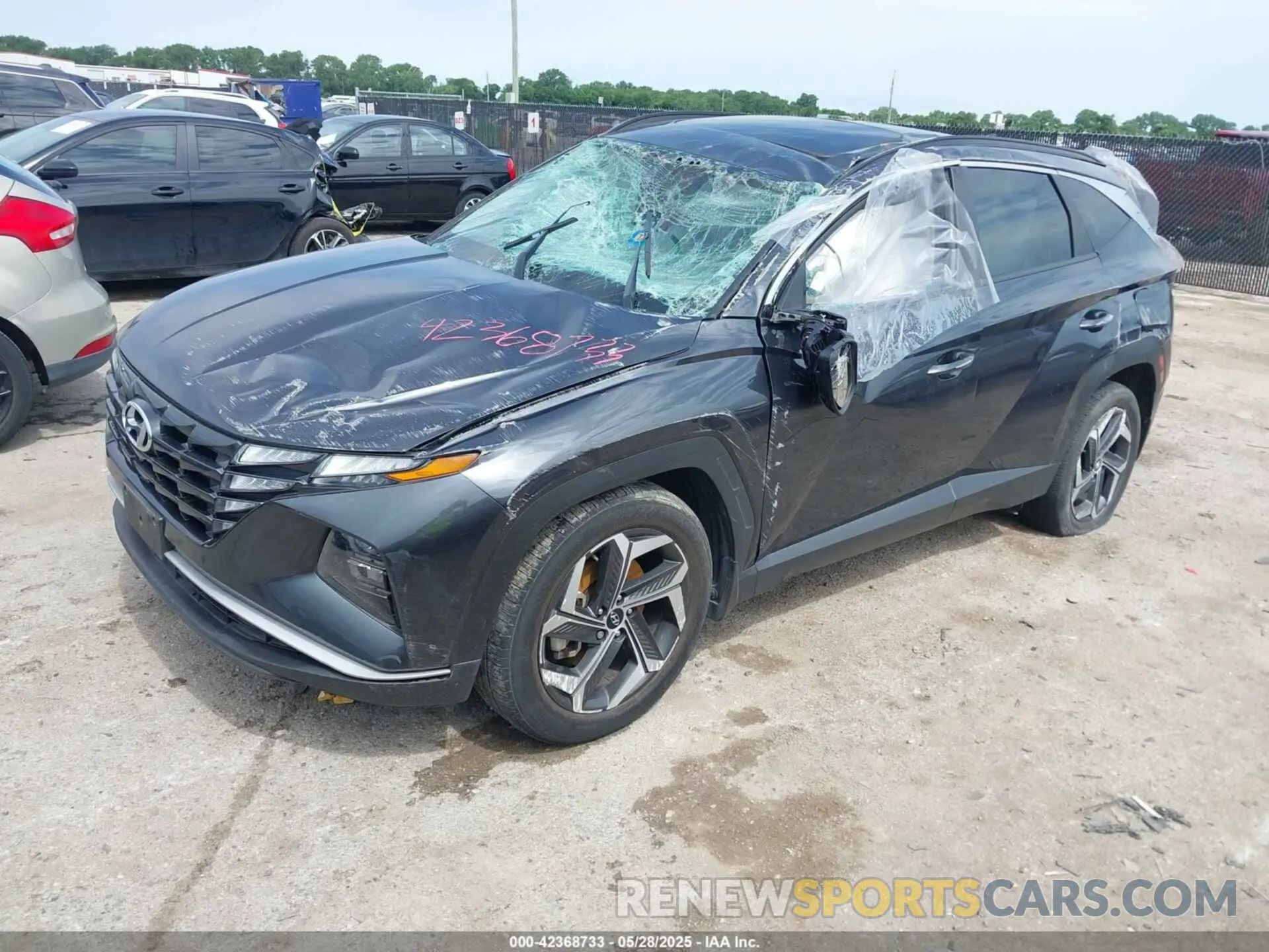 2 Photograph of a damaged car 5NMJF3AE3PH164707 HYUNDAI TUCSON 2023