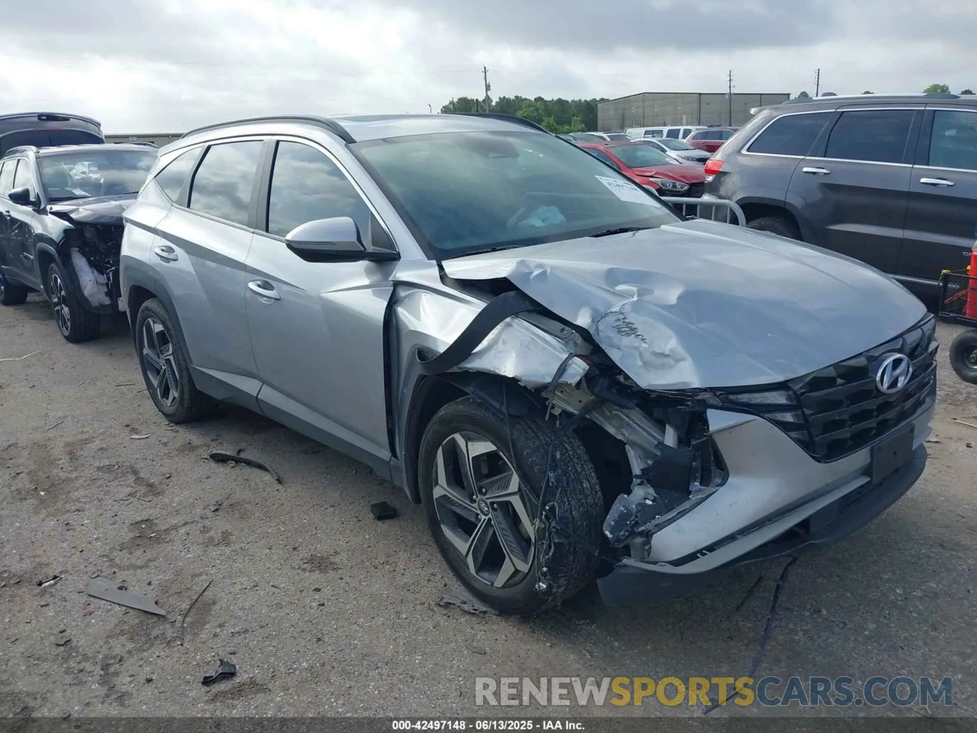 1 Photograph of a damaged car 5NMJF3AE3PH178784 HYUNDAI TUCSON 2023