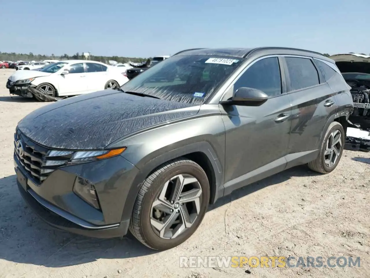 1 Photograph of a damaged car 5NMJF3AE4PH178308 HYUNDAI TUCSON 2023