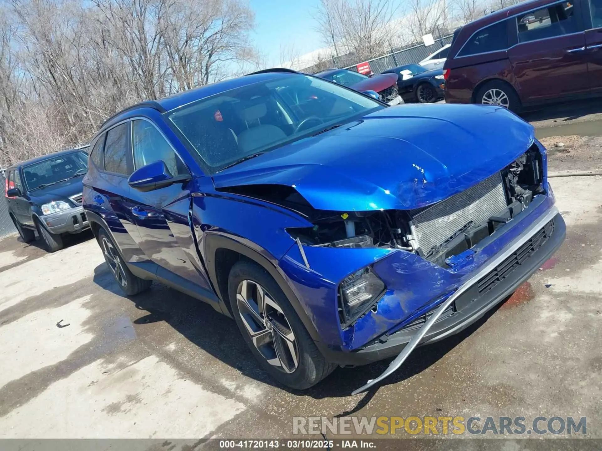 1 Photograph of a damaged car 5NMJF3AE4PH220721 HYUNDAI TUCSON 2023