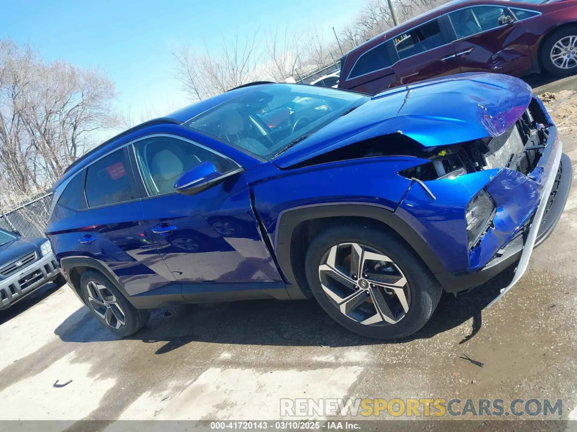 14 Photograph of a damaged car 5NMJF3AE4PH220721 HYUNDAI TUCSON 2023