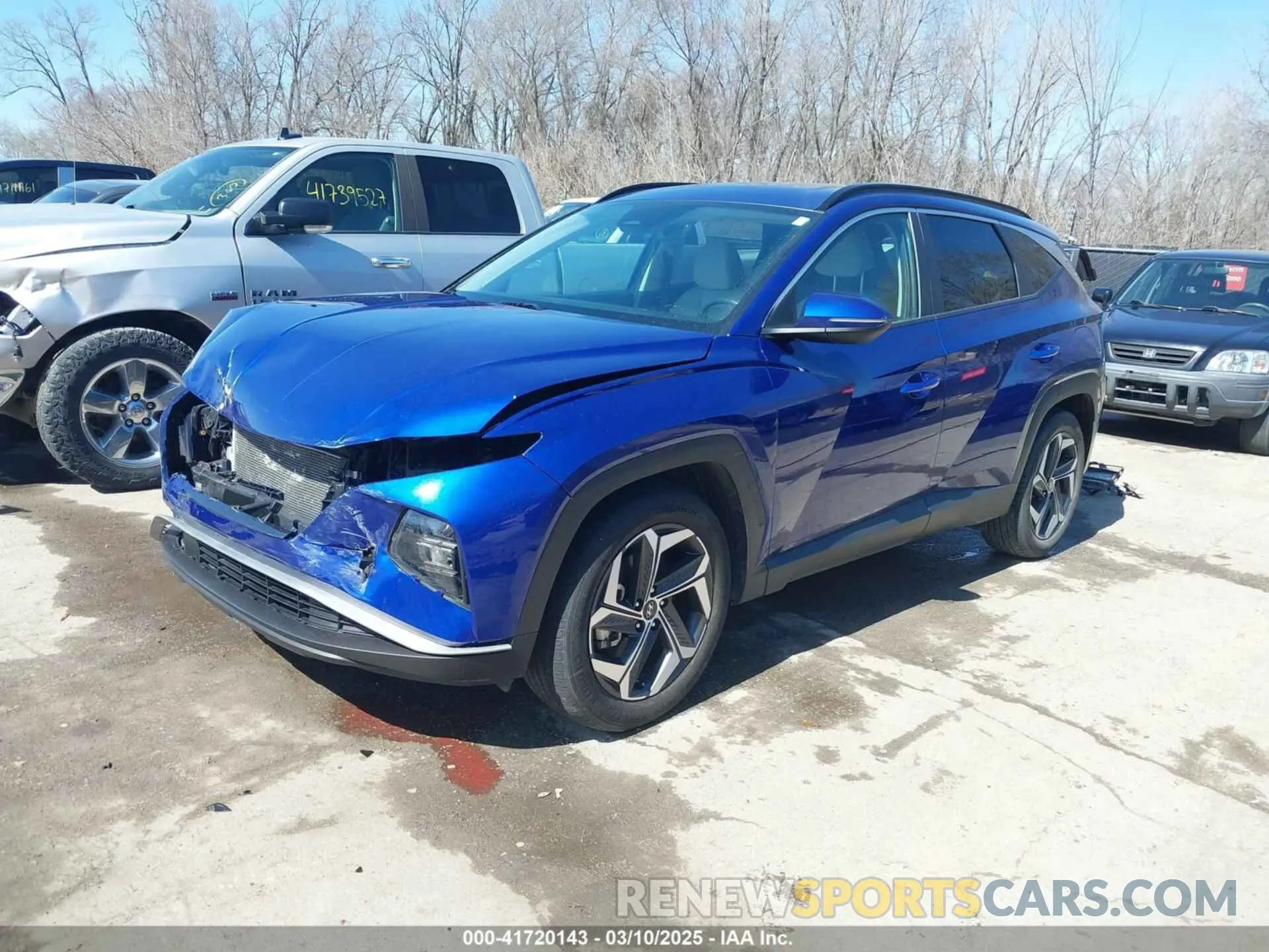 2 Photograph of a damaged car 5NMJF3AE4PH220721 HYUNDAI TUCSON 2023