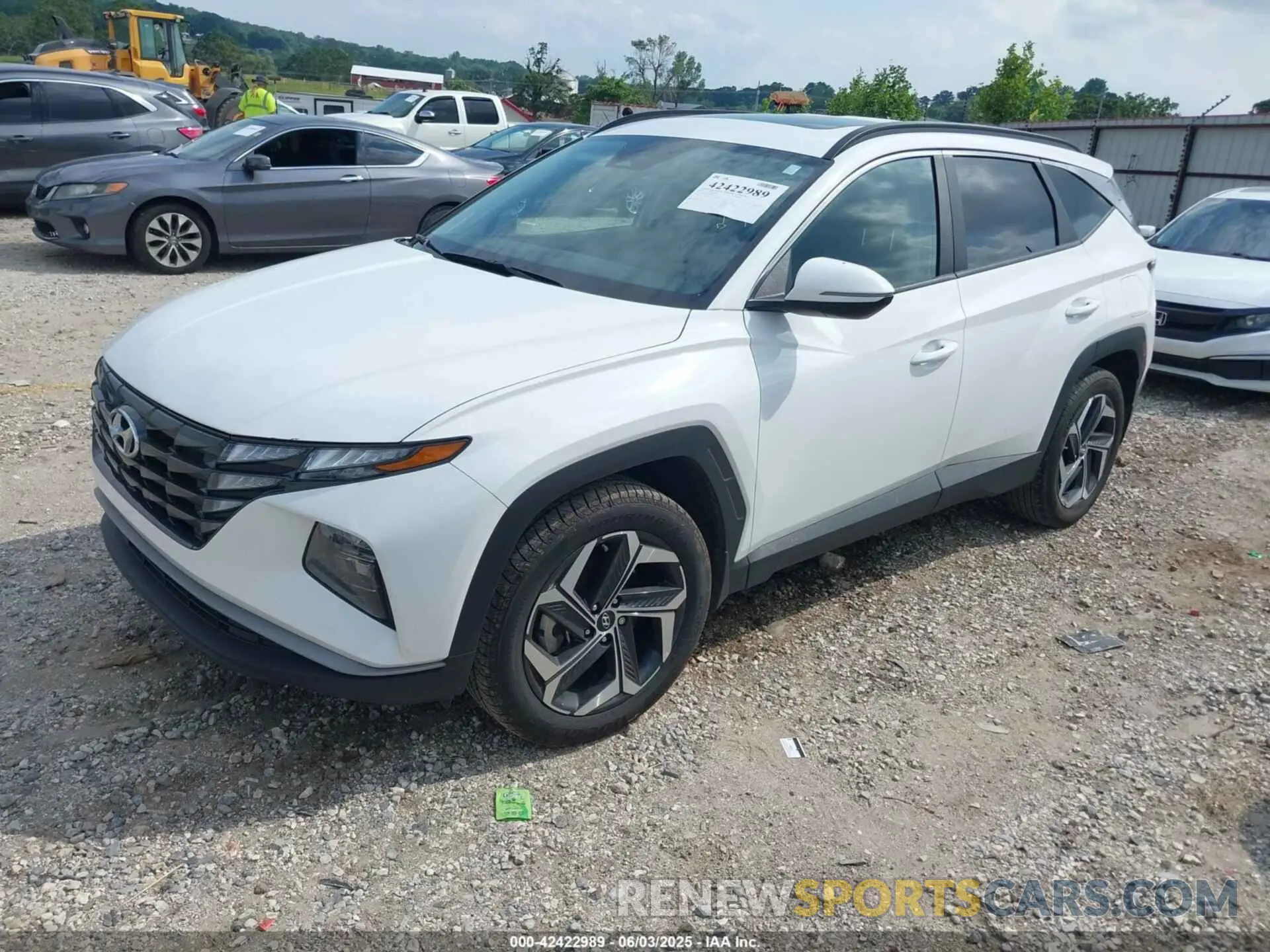 2 Photograph of a damaged car 5NMJF3AE4PH237213 HYUNDAI TUCSON 2023