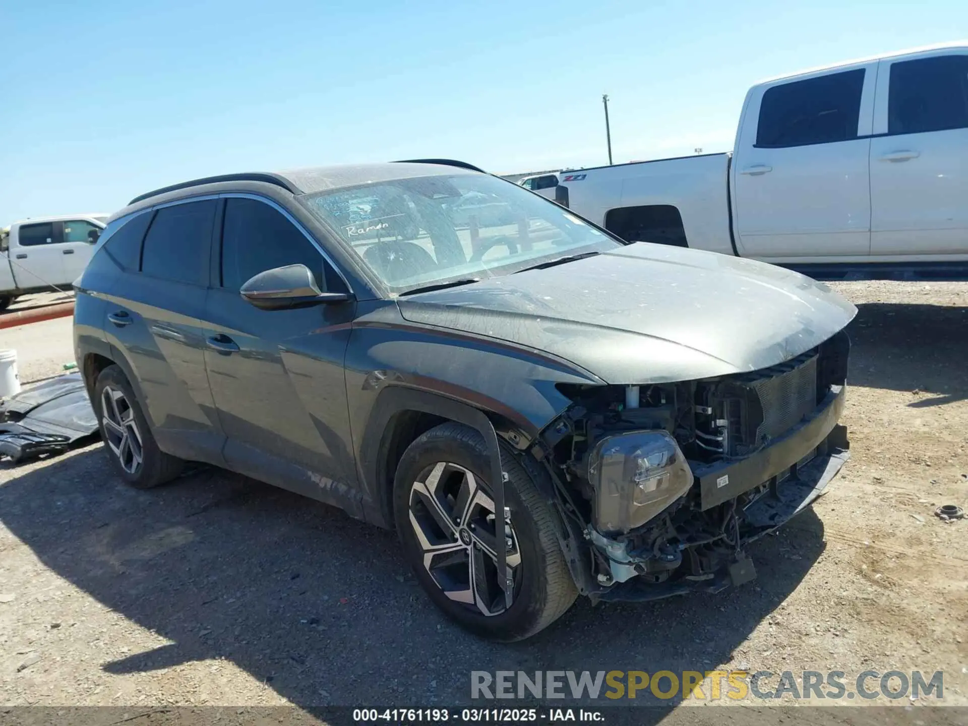 14 Photograph of a damaged car 5NMJF3AE4PH252519 HYUNDAI TUCSON 2023