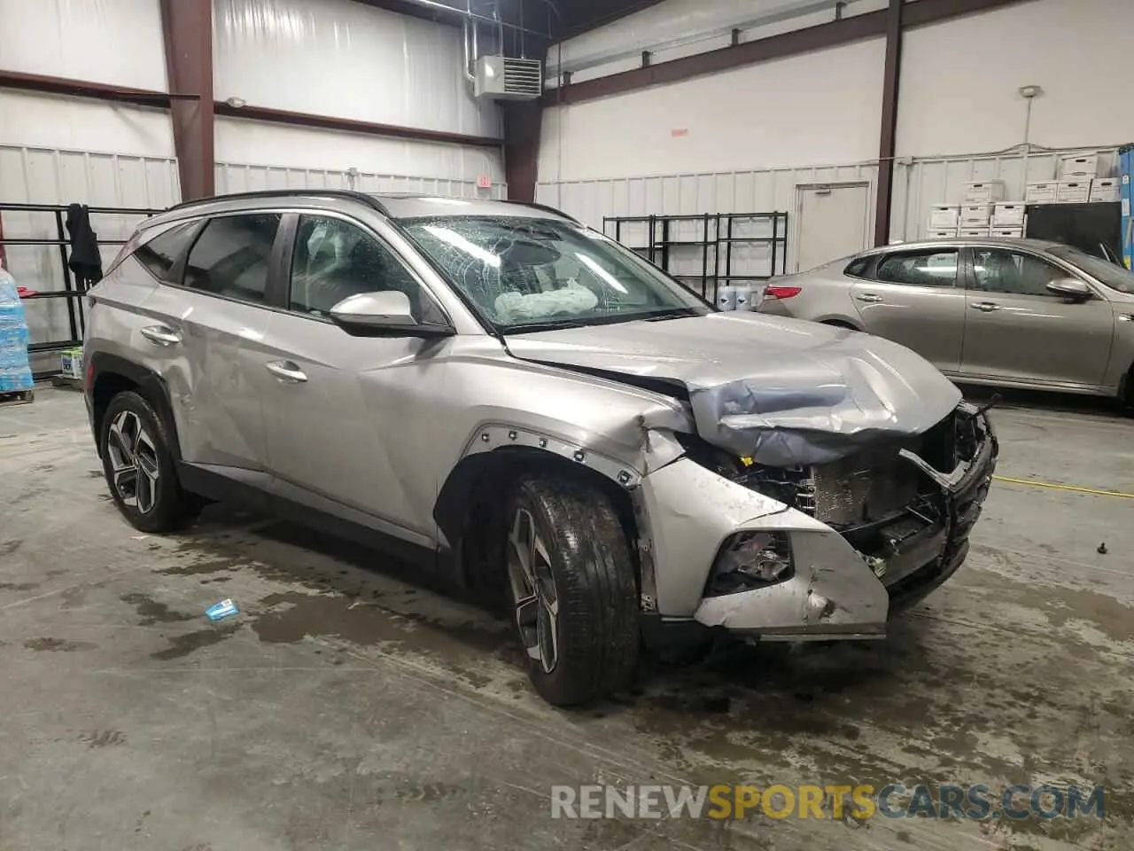 4 Photograph of a damaged car 5NMJF3AE4PH272897 HYUNDAI TUCSON 2023
