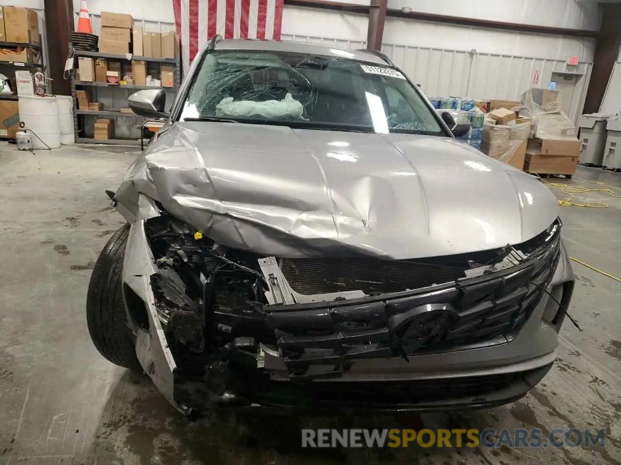 5 Photograph of a damaged car 5NMJF3AE4PH272897 HYUNDAI TUCSON 2023