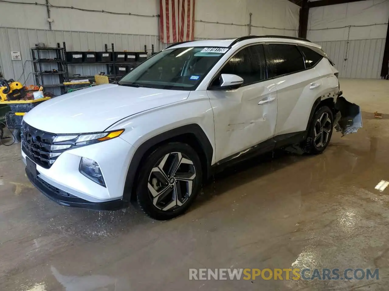 1 Photograph of a damaged car 5NMJF3AE4PH275797 HYUNDAI TUCSON 2023