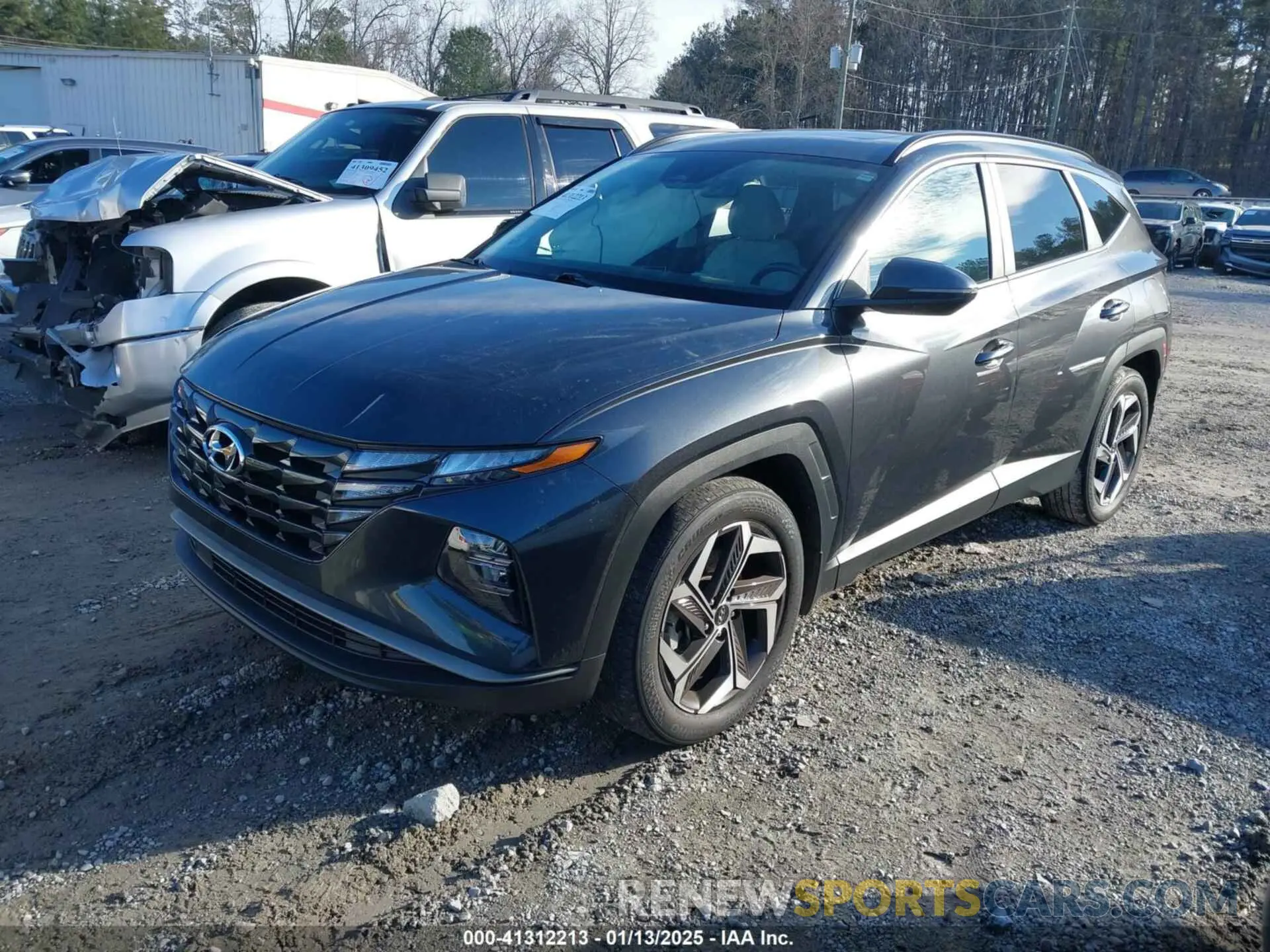 2 Photograph of a damaged car 5NMJF3AE4PH279512 HYUNDAI TUCSON 2023