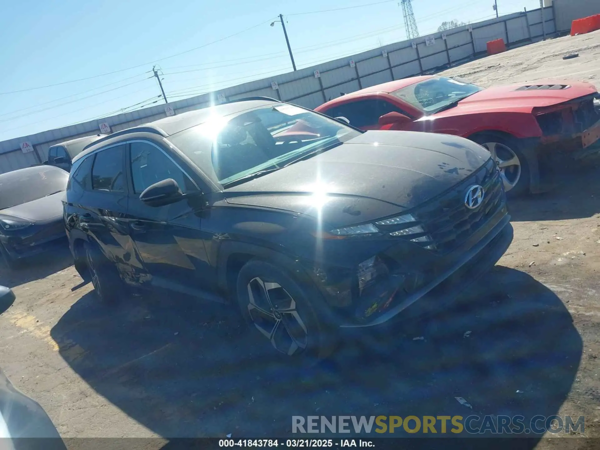 1 Photograph of a damaged car 5NMJF3AE5PH263027 HYUNDAI TUCSON 2023
