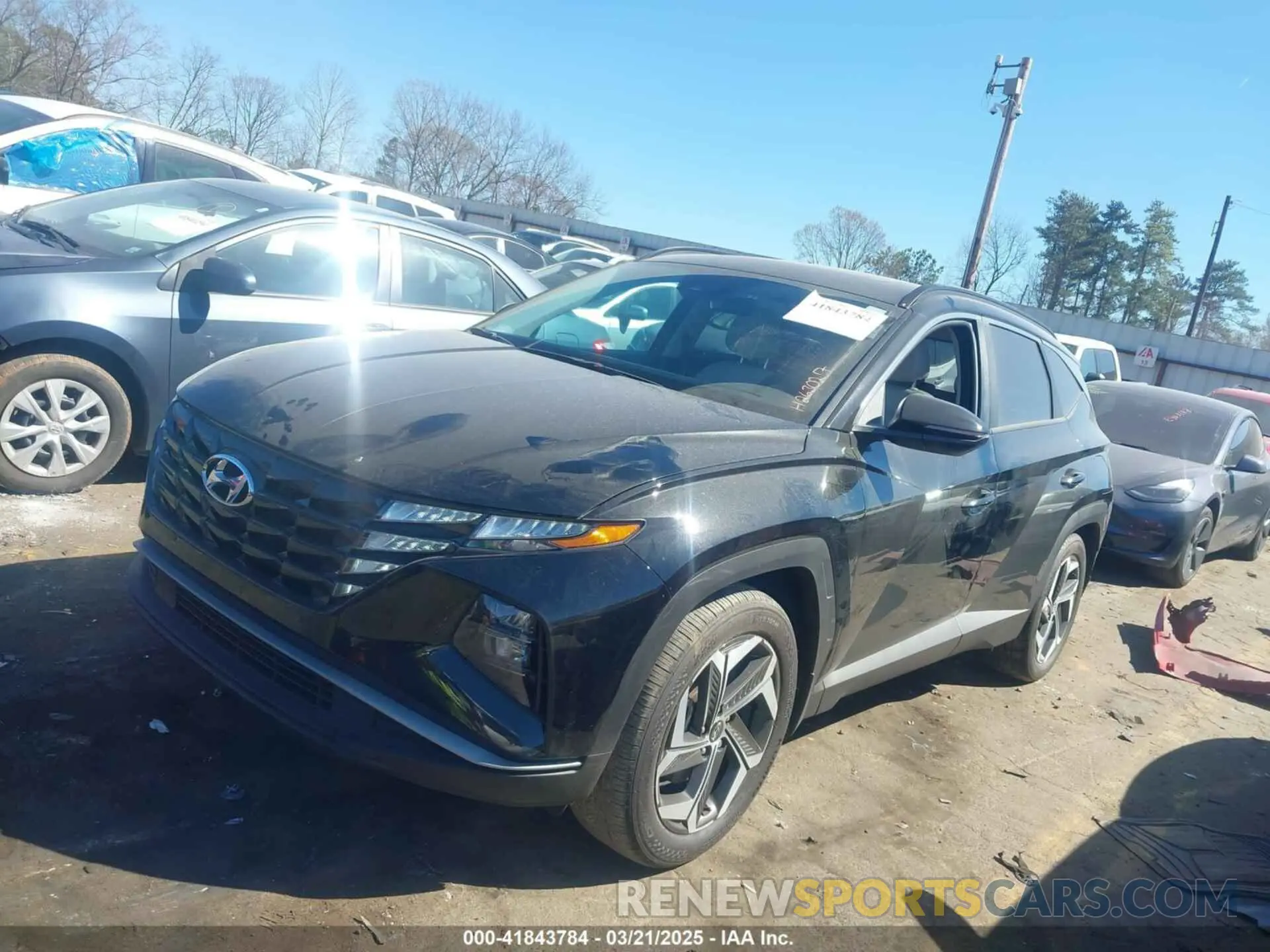 2 Photograph of a damaged car 5NMJF3AE5PH263027 HYUNDAI TUCSON 2023