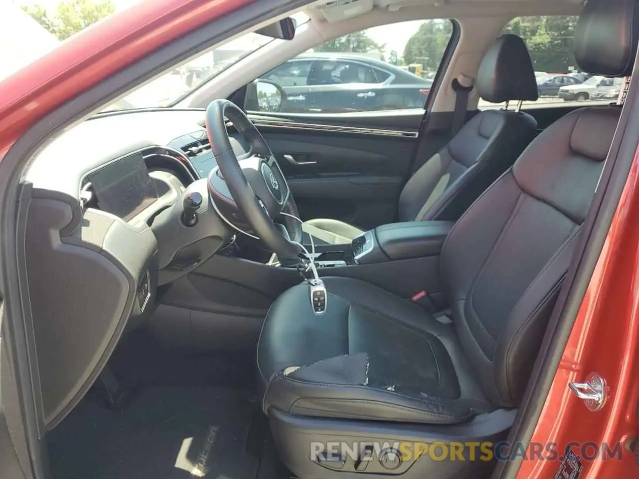 7 Photograph of a damaged car 5NMJF3AE6PH223443 HYUNDAI TUCSON 2023
