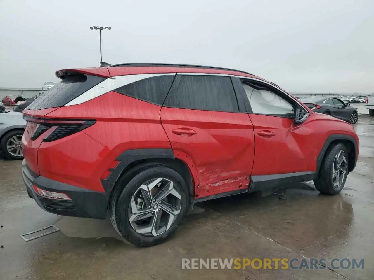 3 Photograph of a damaged car 5NMJF3AE7PH229865 HYUNDAI TUCSON 2023