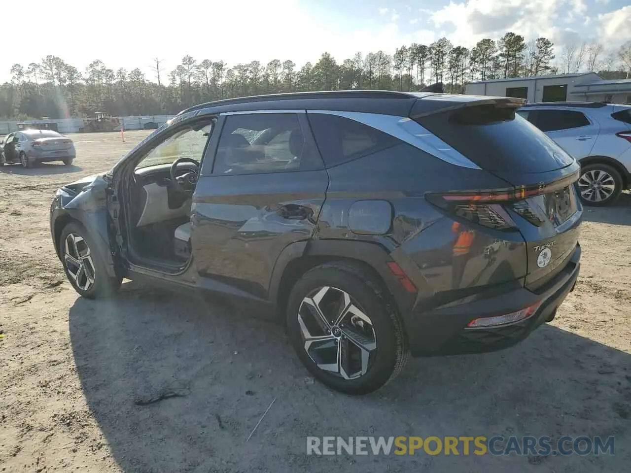 2 Photograph of a damaged car 5NMJF3AE7PH253924 HYUNDAI TUCSON 2023