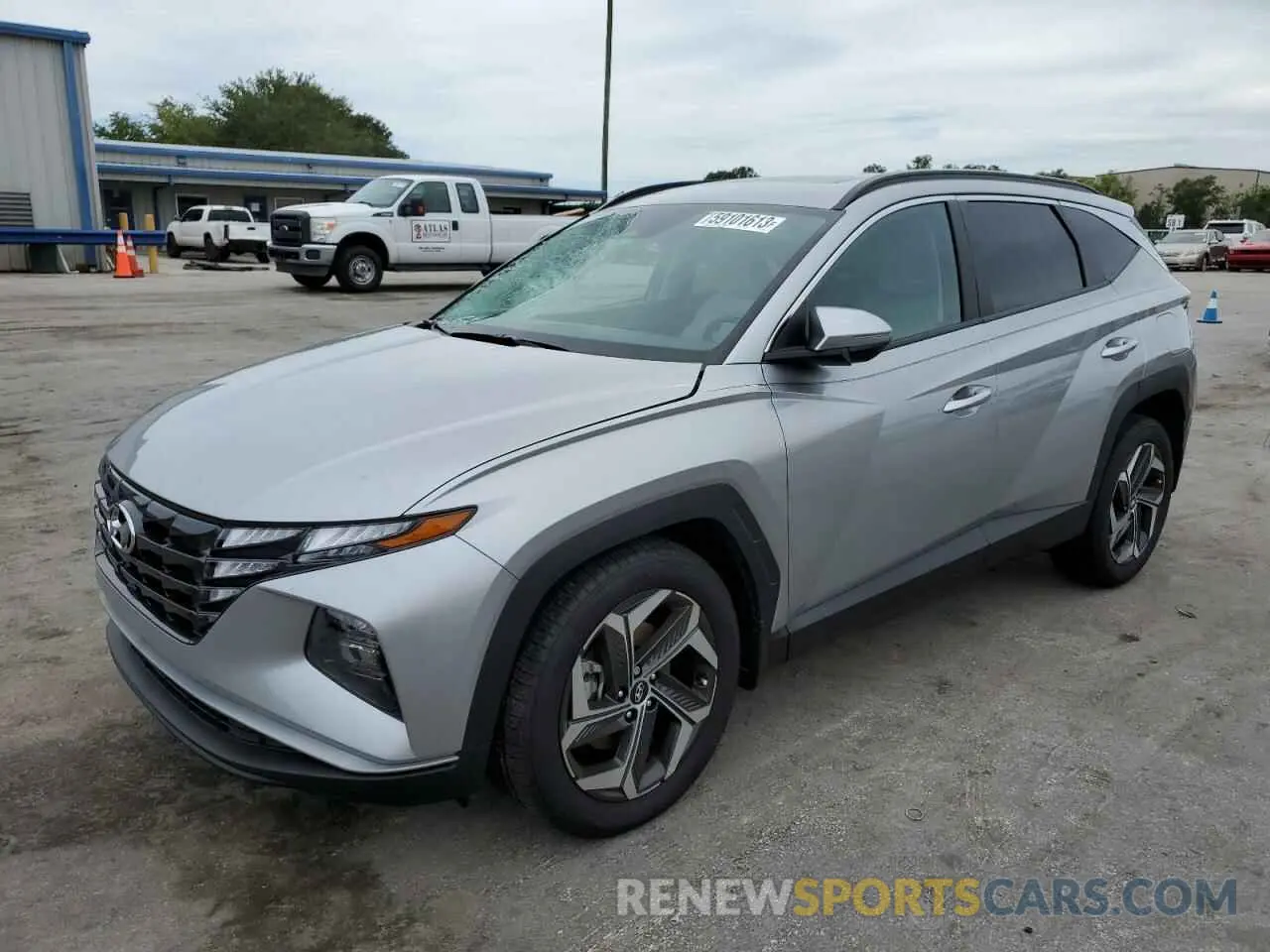 1 Photograph of a damaged car 5NMJF3AE8PH170065 HYUNDAI TUCSON 2023