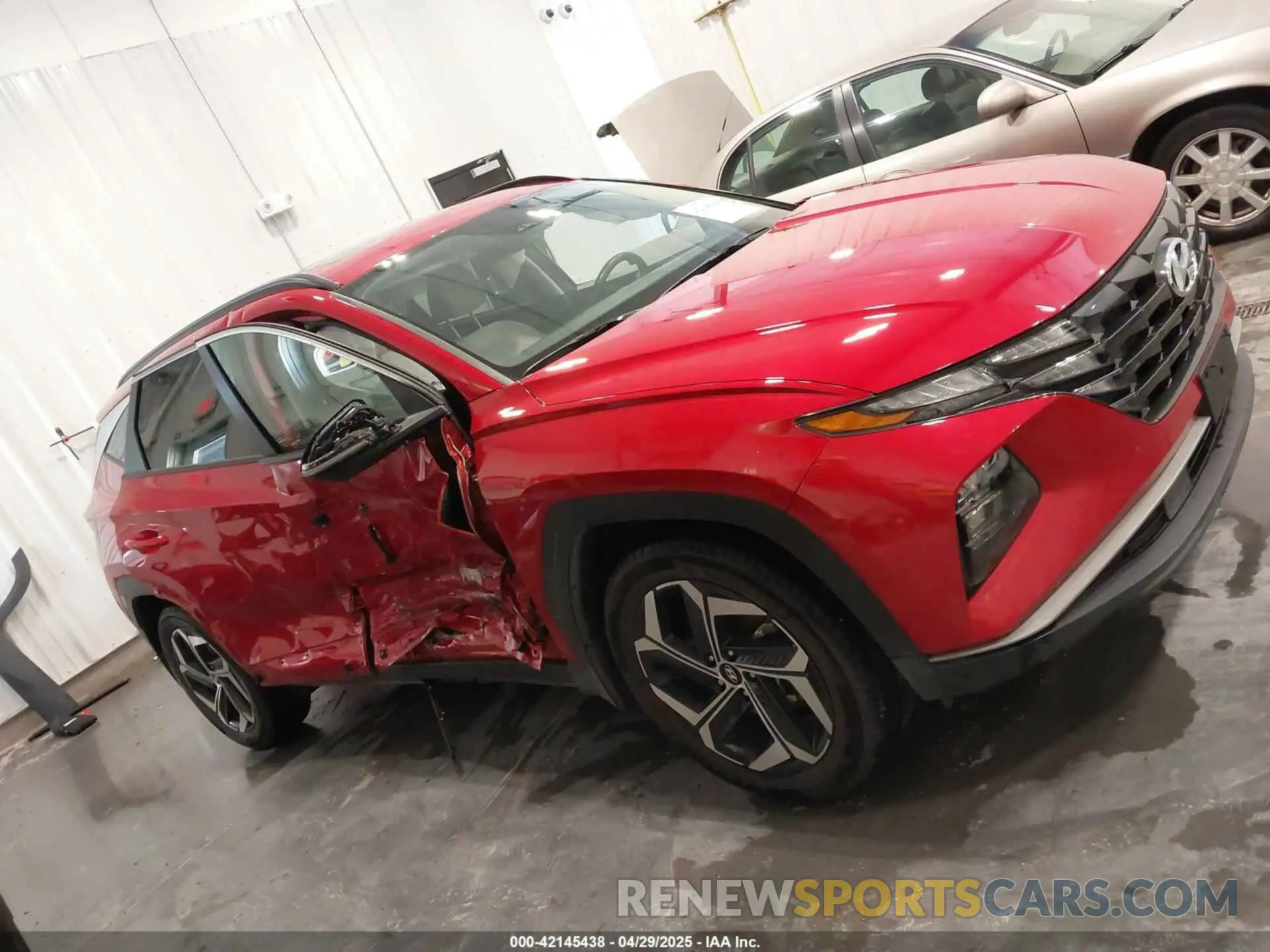 14 Photograph of a damaged car 5NMJF3AE8PH186380 HYUNDAI TUCSON 2023