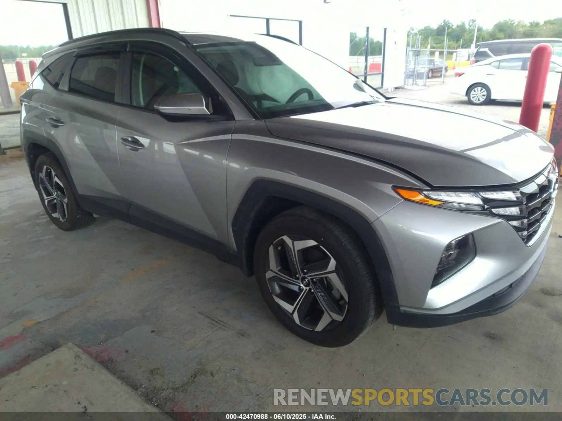 1 Photograph of a damaged car 5NMJF3AE8PH287385 HYUNDAI TUCSON 2023