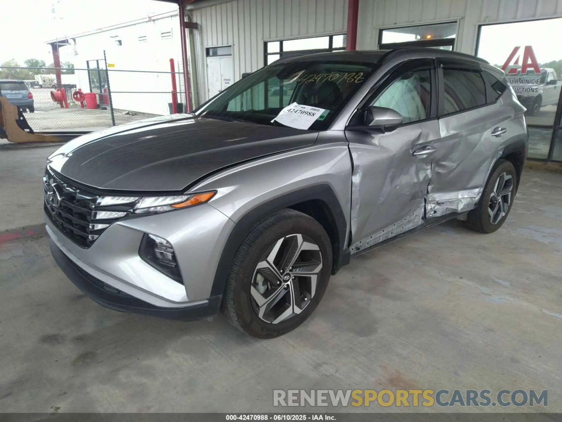 2 Photograph of a damaged car 5NMJF3AE8PH287385 HYUNDAI TUCSON 2023