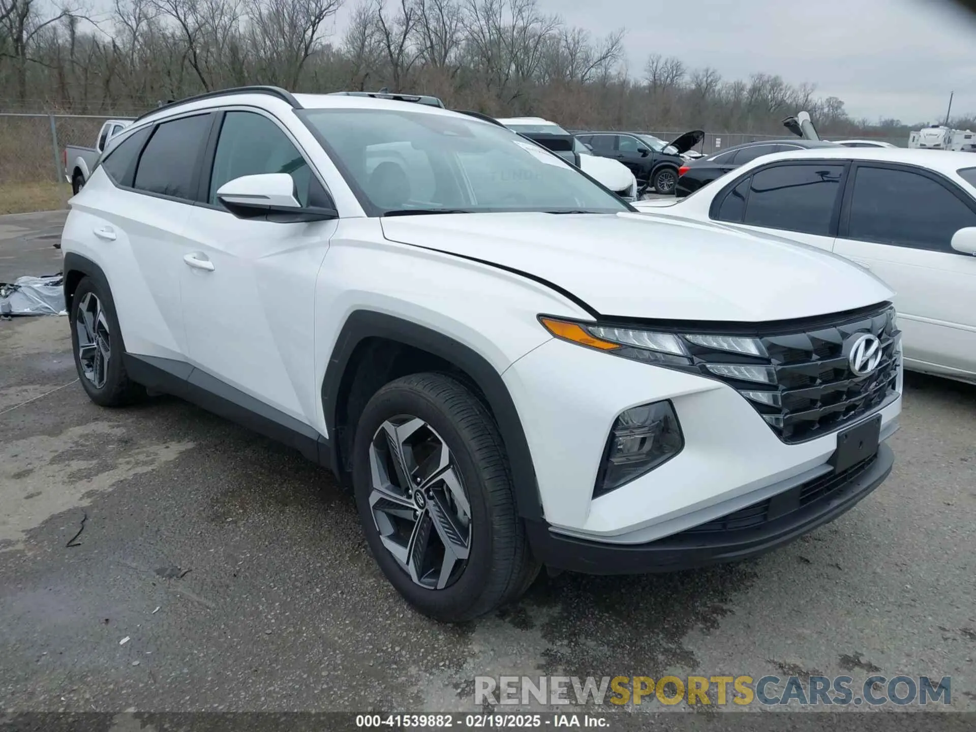 1 Photograph of a damaged car 5NMJF3AE8PH293249 HYUNDAI TUCSON 2023