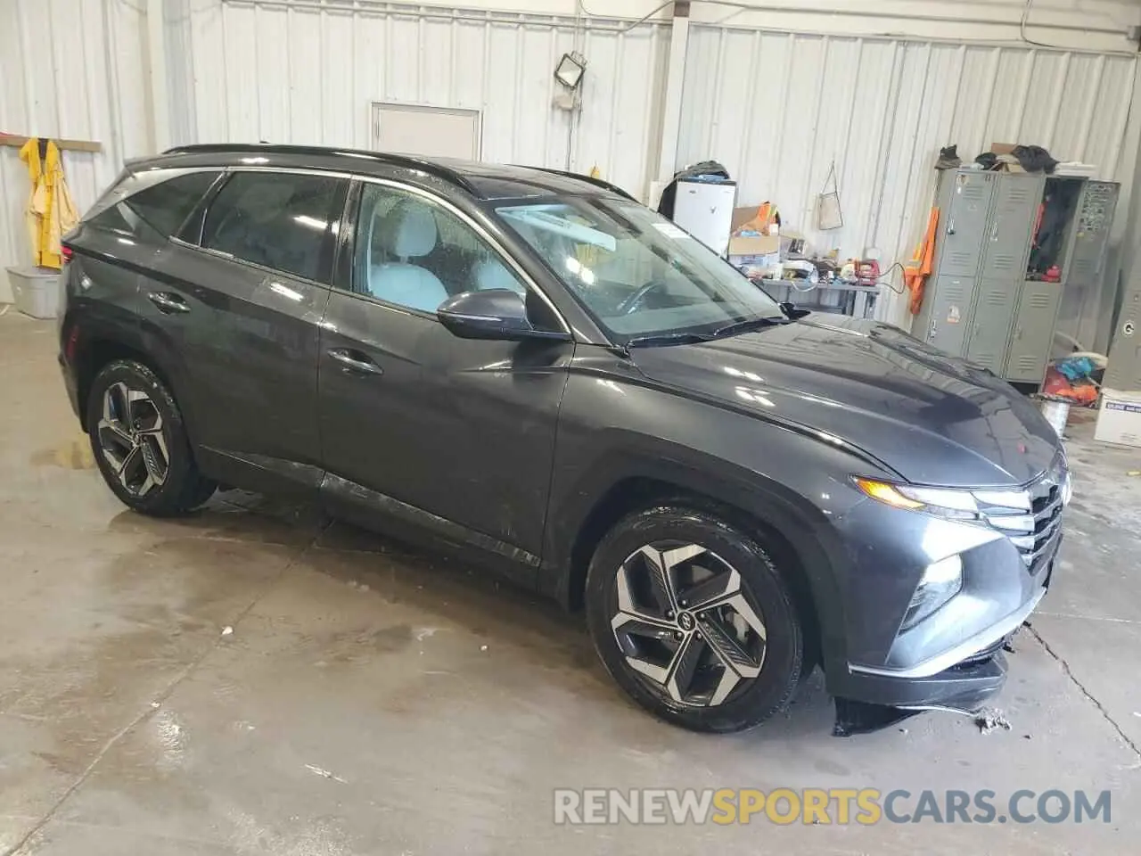 4 Photograph of a damaged car 5NMJF3AE9PH228264 HYUNDAI TUCSON 2023