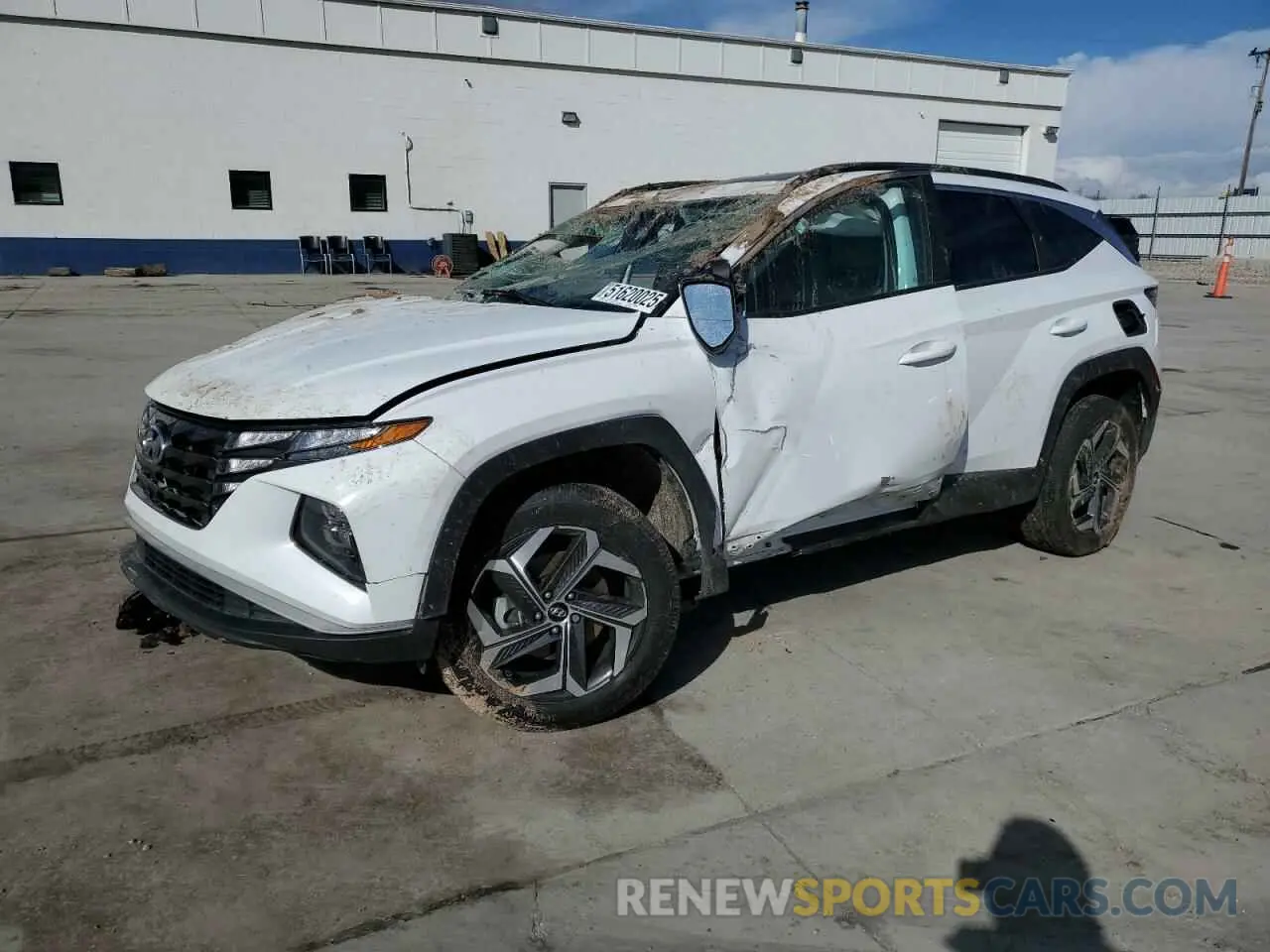 1 Photograph of a damaged car 5NMJF3AE9PH285841 HYUNDAI TUCSON 2023
