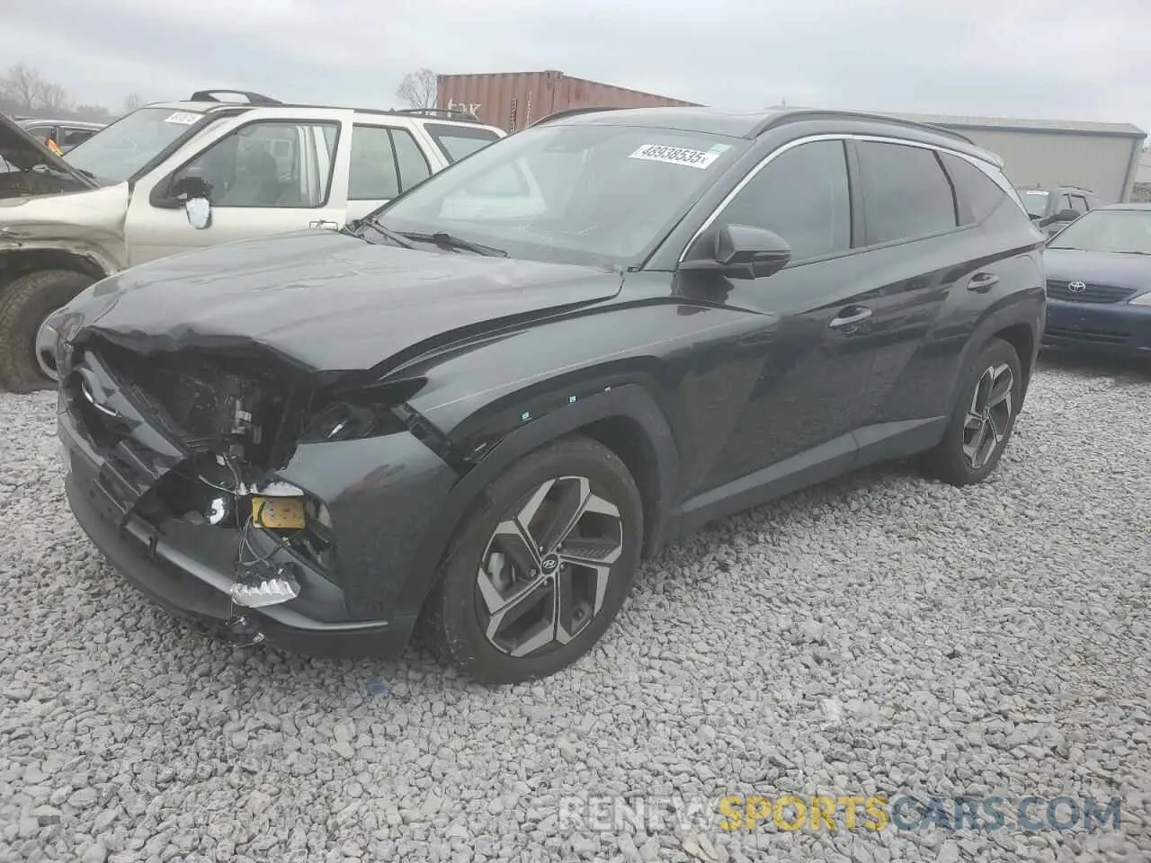 1 Photograph of a damaged car 5NMJF3AEXPH179169 HYUNDAI TUCSON 2023