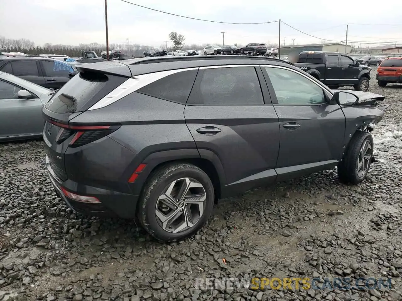 3 Photograph of a damaged car 5NMJFCAE0PH162252 HYUNDAI TUCSON 2023
