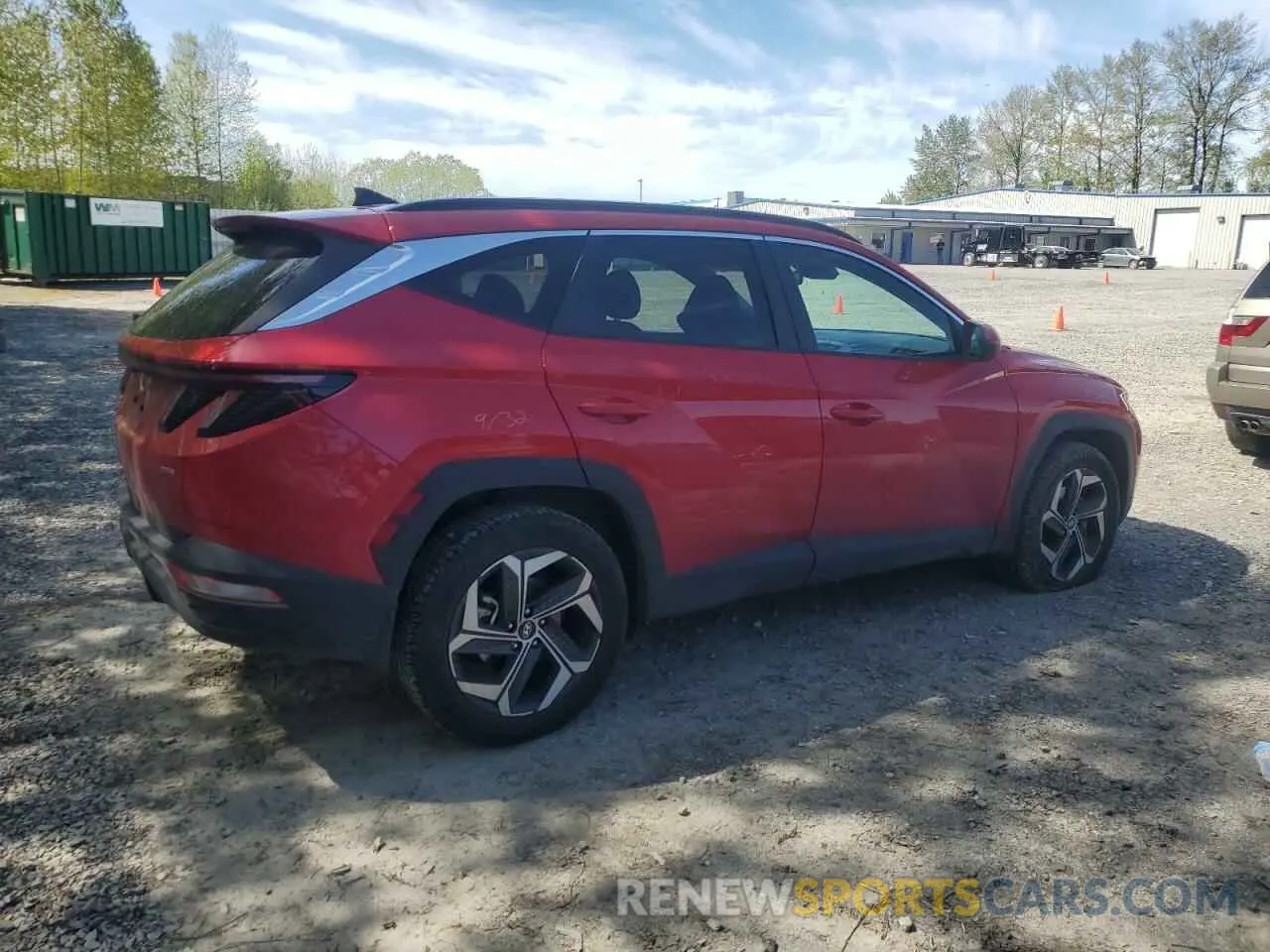 3 Photograph of a damaged car 5NMJFCAE0PH173669 HYUNDAI TUCSON 2023