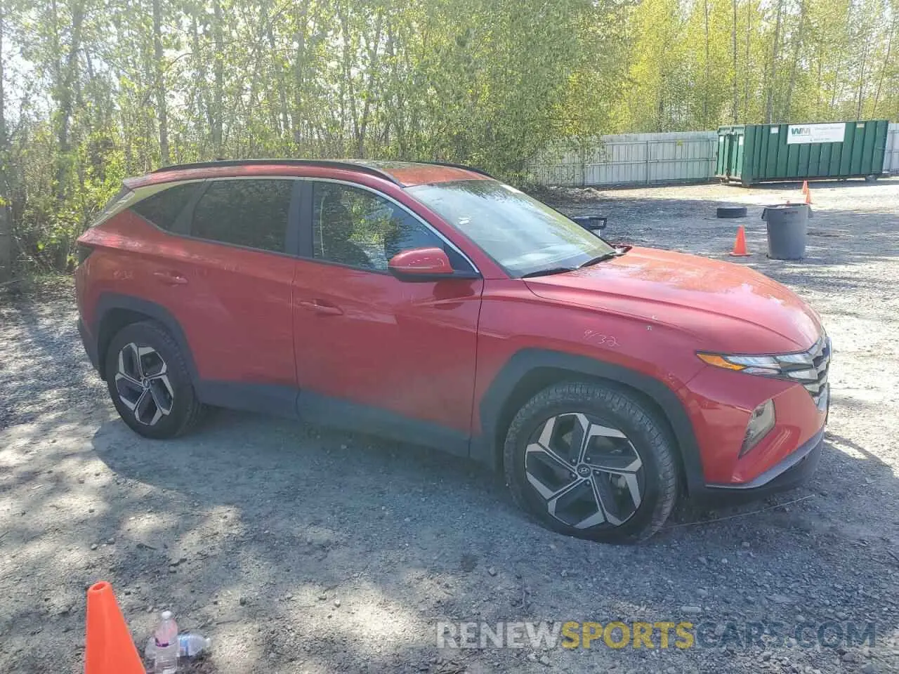 4 Photograph of a damaged car 5NMJFCAE0PH173669 HYUNDAI TUCSON 2023