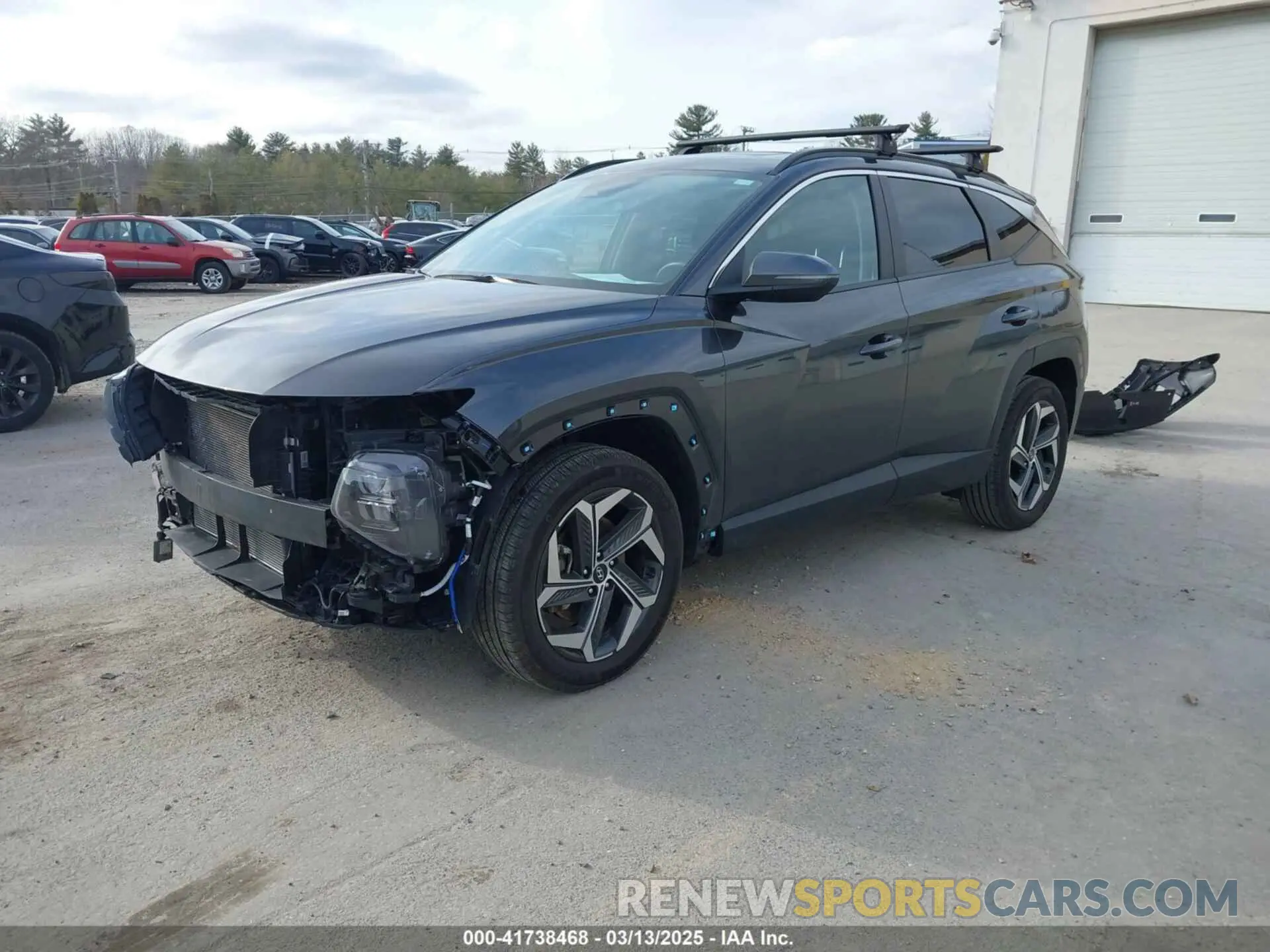 2 Photograph of a damaged car 5NMJFCAE0PH281533 HYUNDAI TUCSON 2023