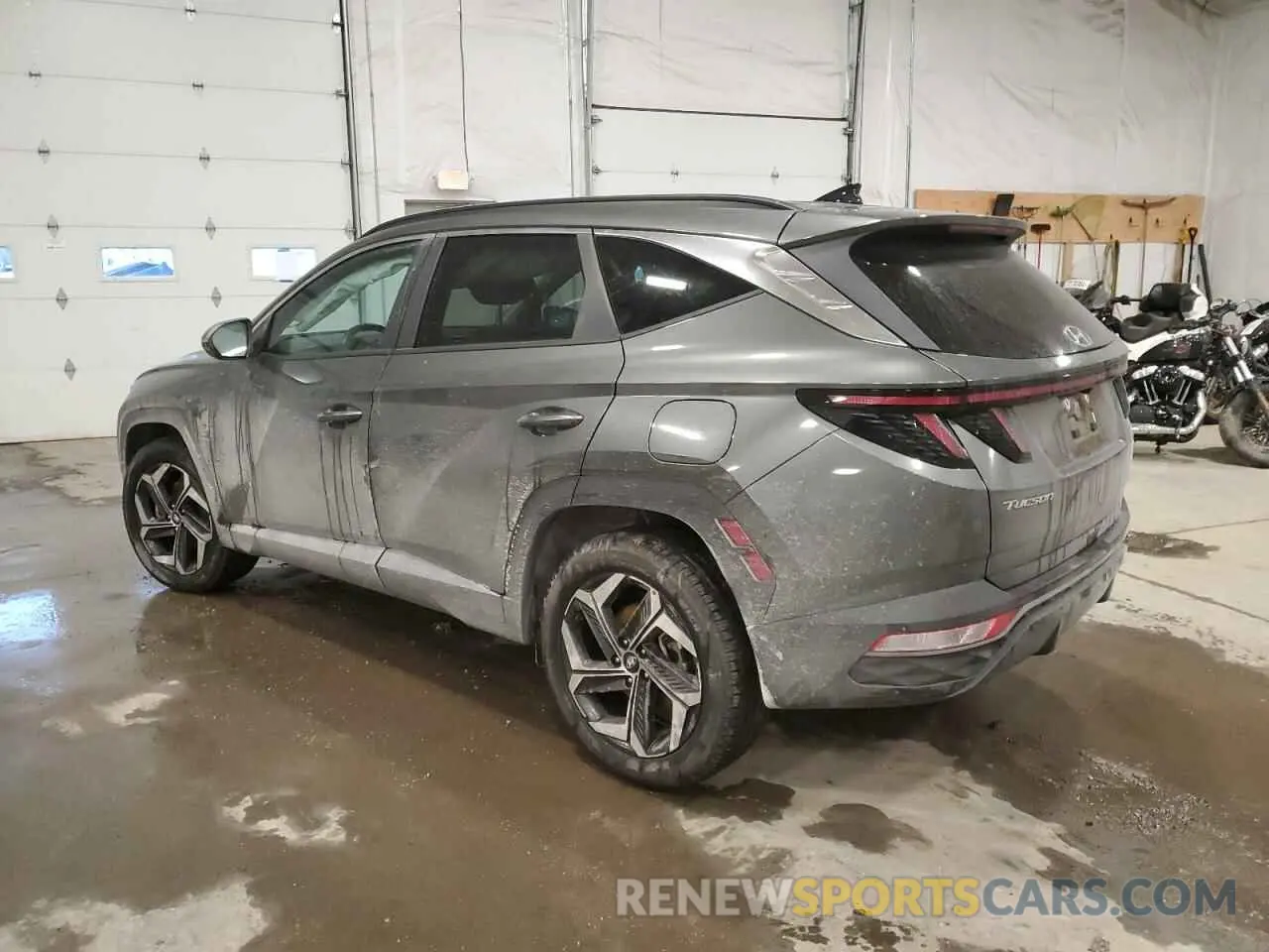 2 Photograph of a damaged car 5NMJFCAE1PH229635 HYUNDAI TUCSON 2023