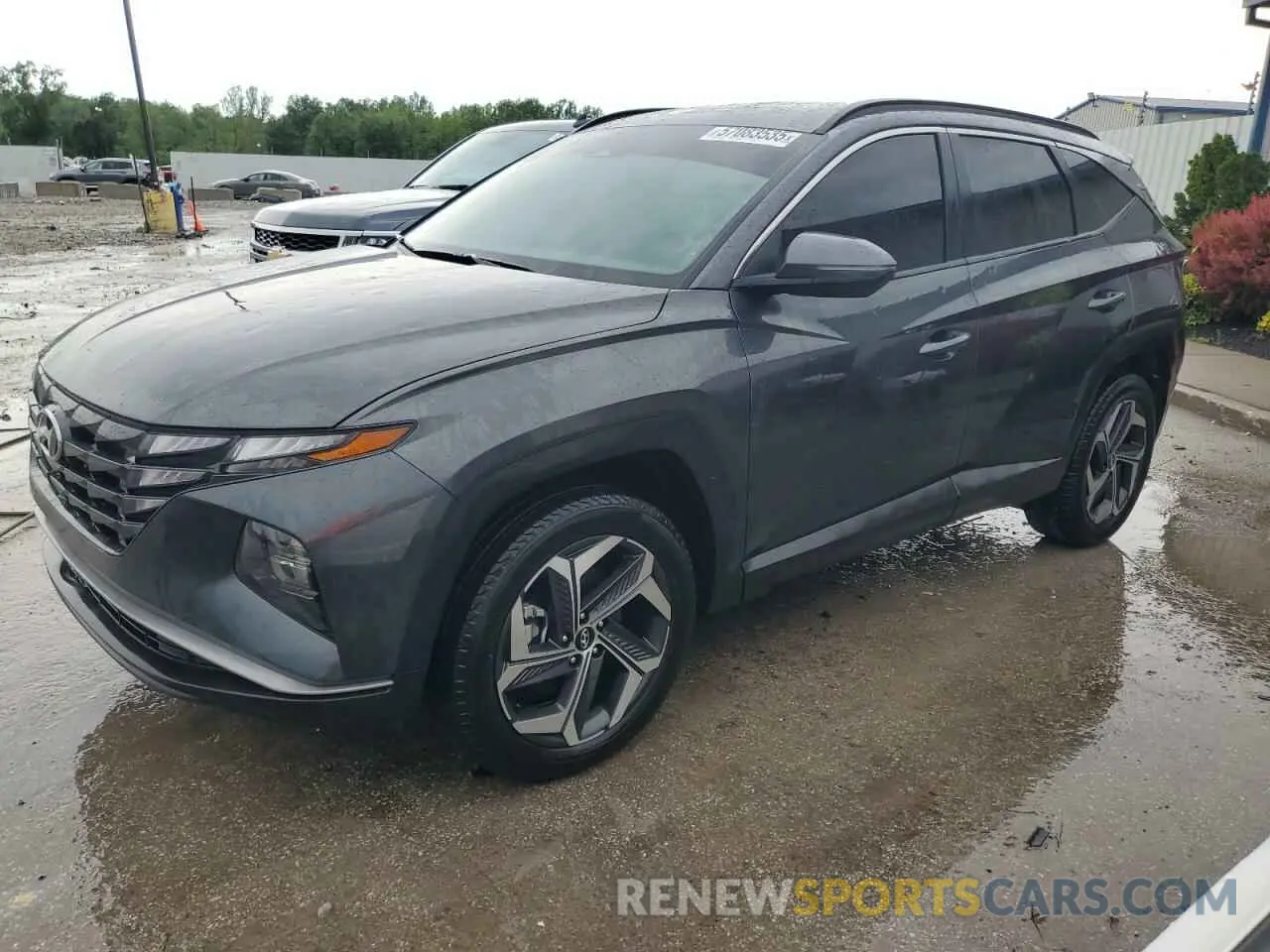 1 Photograph of a damaged car 5NMJFCAE1PH293108 HYUNDAI TUCSON 2023