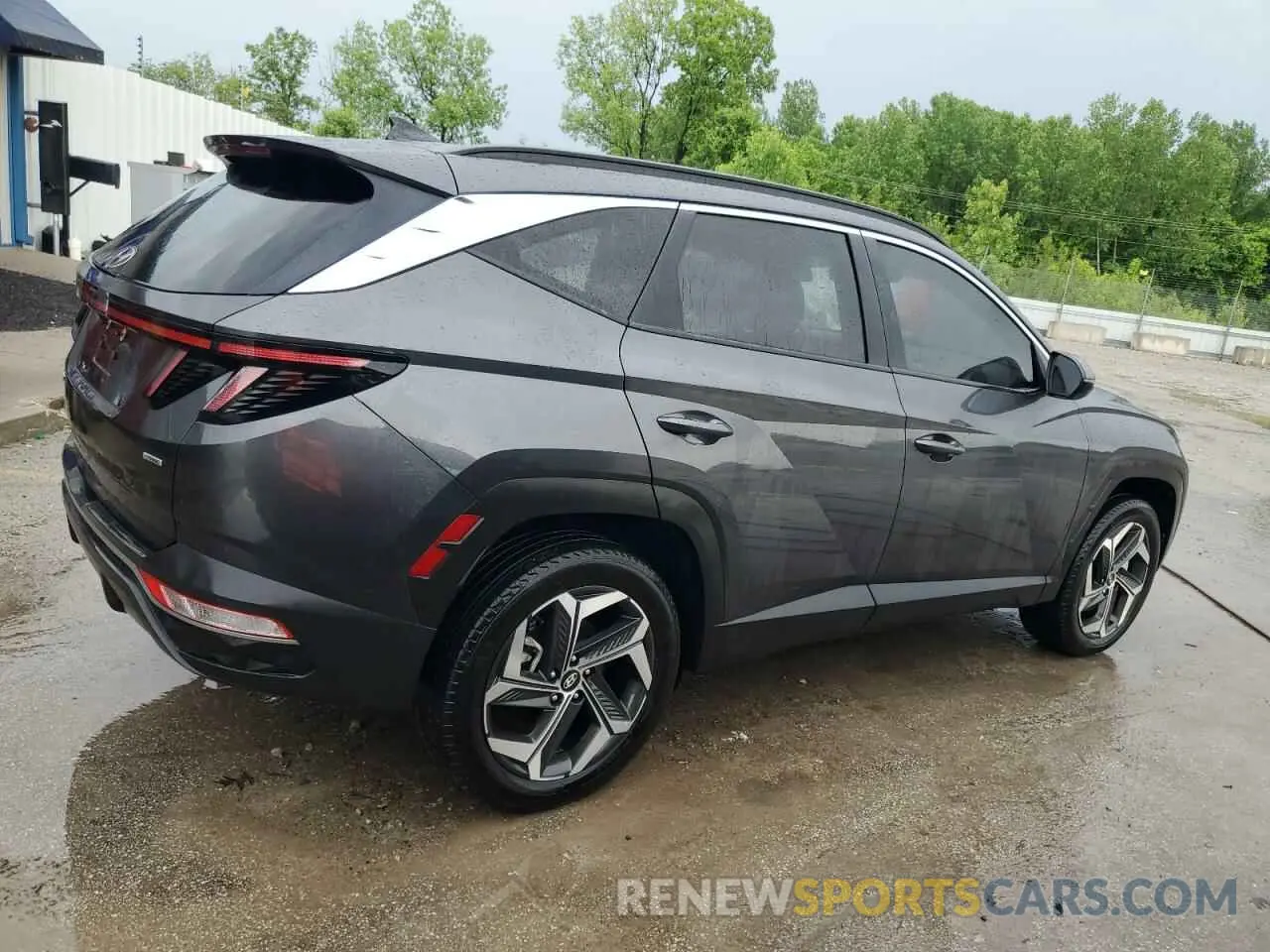 3 Photograph of a damaged car 5NMJFCAE1PH293108 HYUNDAI TUCSON 2023