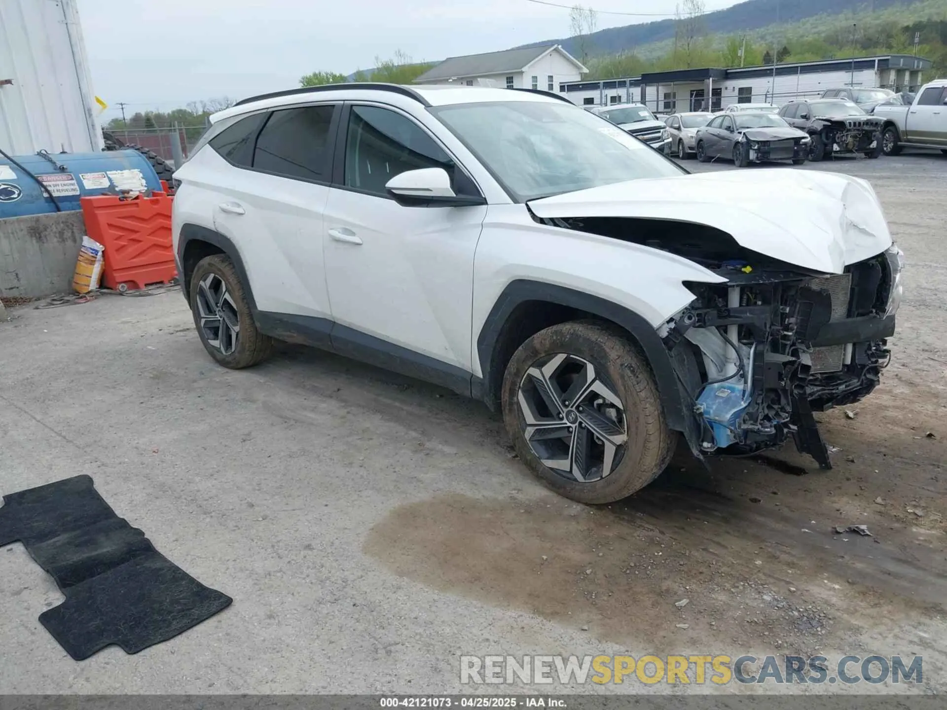 1 Photograph of a damaged car 5NMJFCAE2PH188075 HYUNDAI TUCSON 2023