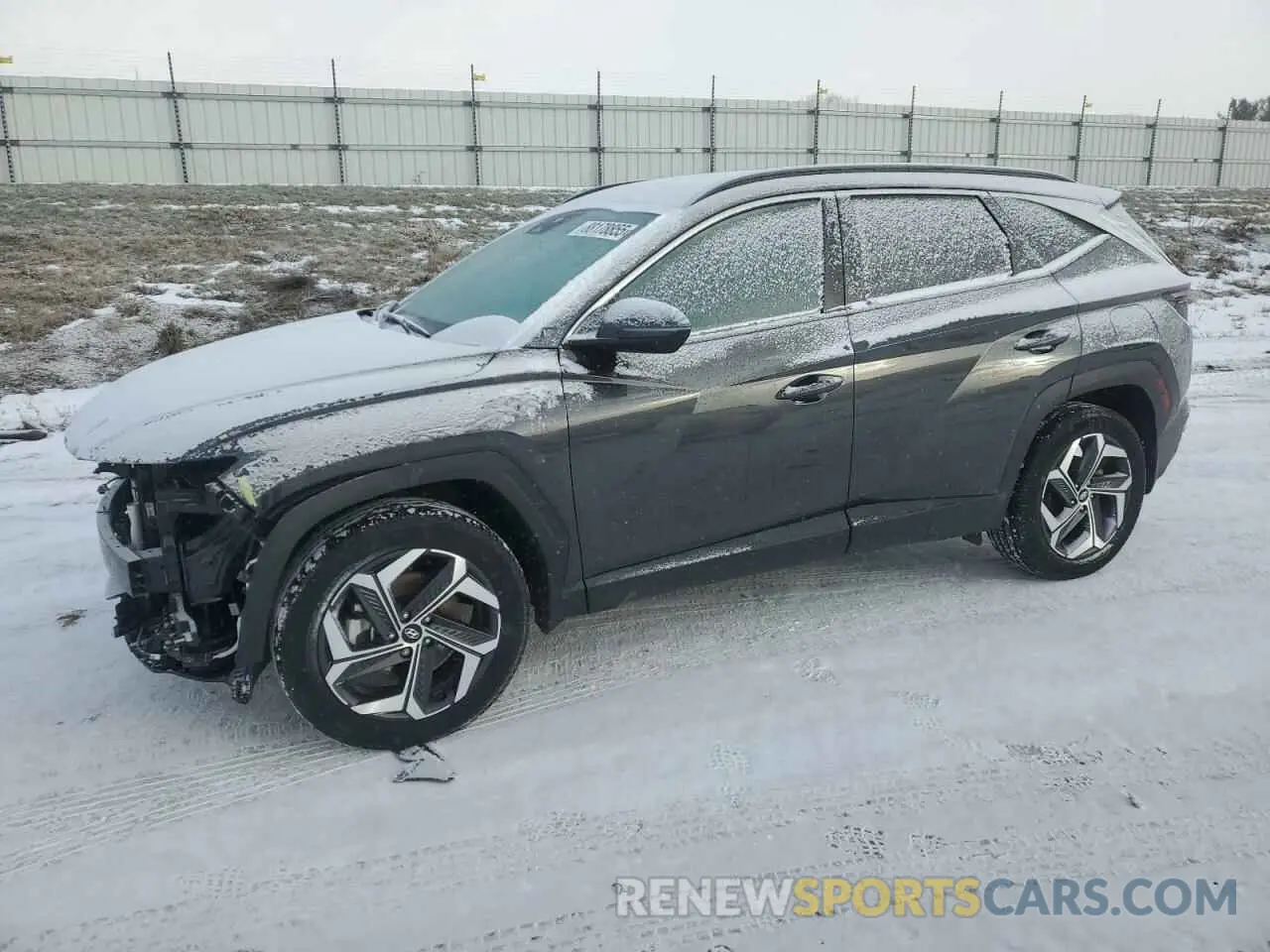 1 Photograph of a damaged car 5NMJFCAE2PH194460 HYUNDAI TUCSON 2023