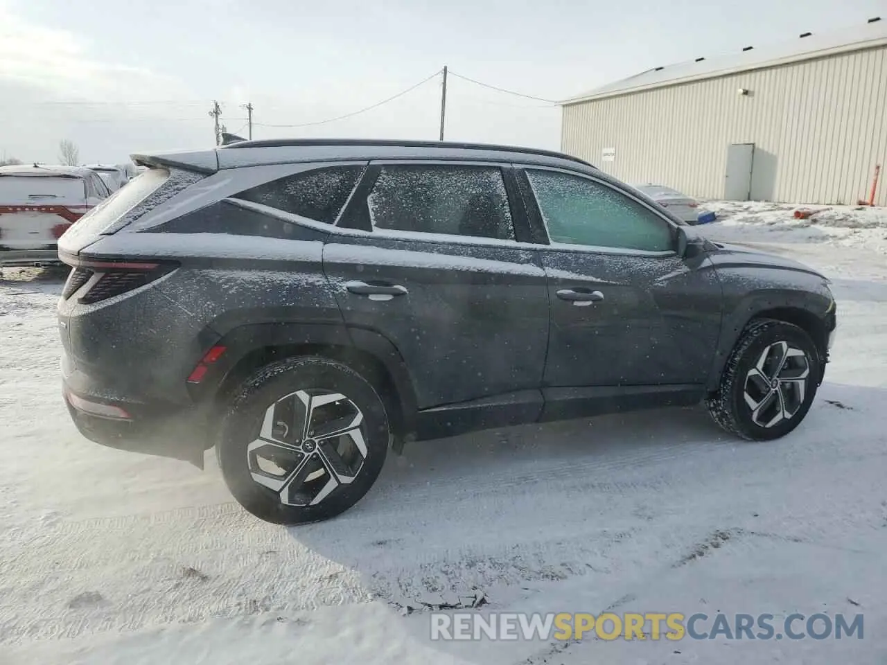 3 Photograph of a damaged car 5NMJFCAE2PH194460 HYUNDAI TUCSON 2023