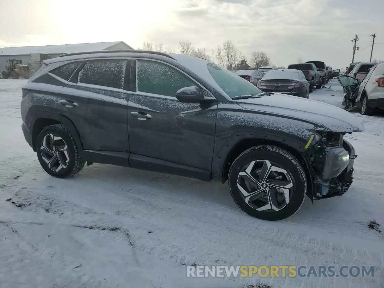 4 Photograph of a damaged car 5NMJFCAE2PH194460 HYUNDAI TUCSON 2023