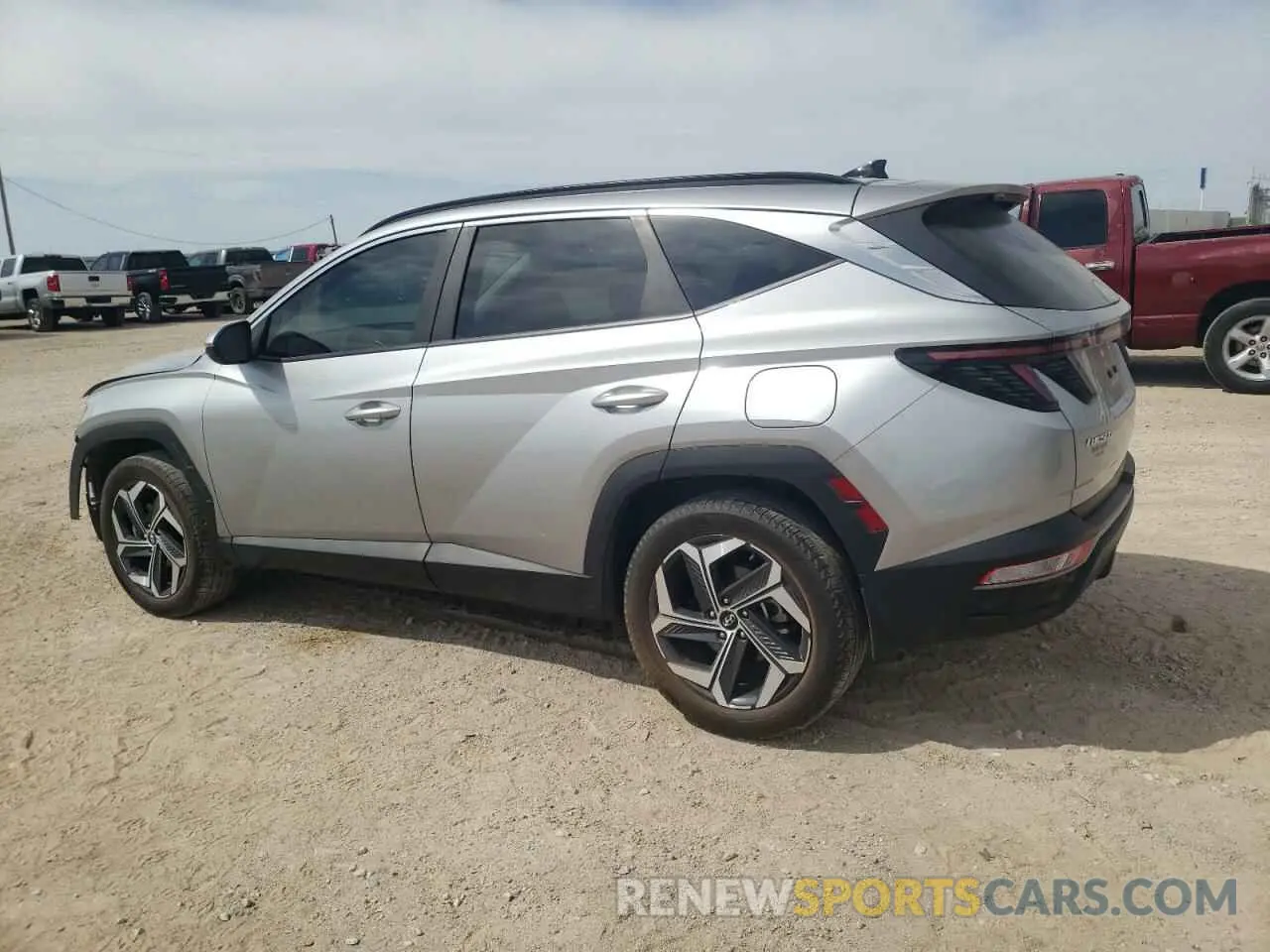 2 Photograph of a damaged car 5NMJFCAE2PH256570 HYUNDAI TUCSON 2023