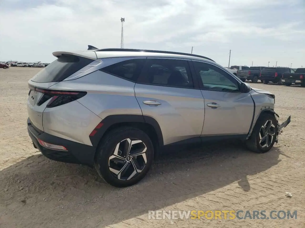 3 Photograph of a damaged car 5NMJFCAE2PH256570 HYUNDAI TUCSON 2023