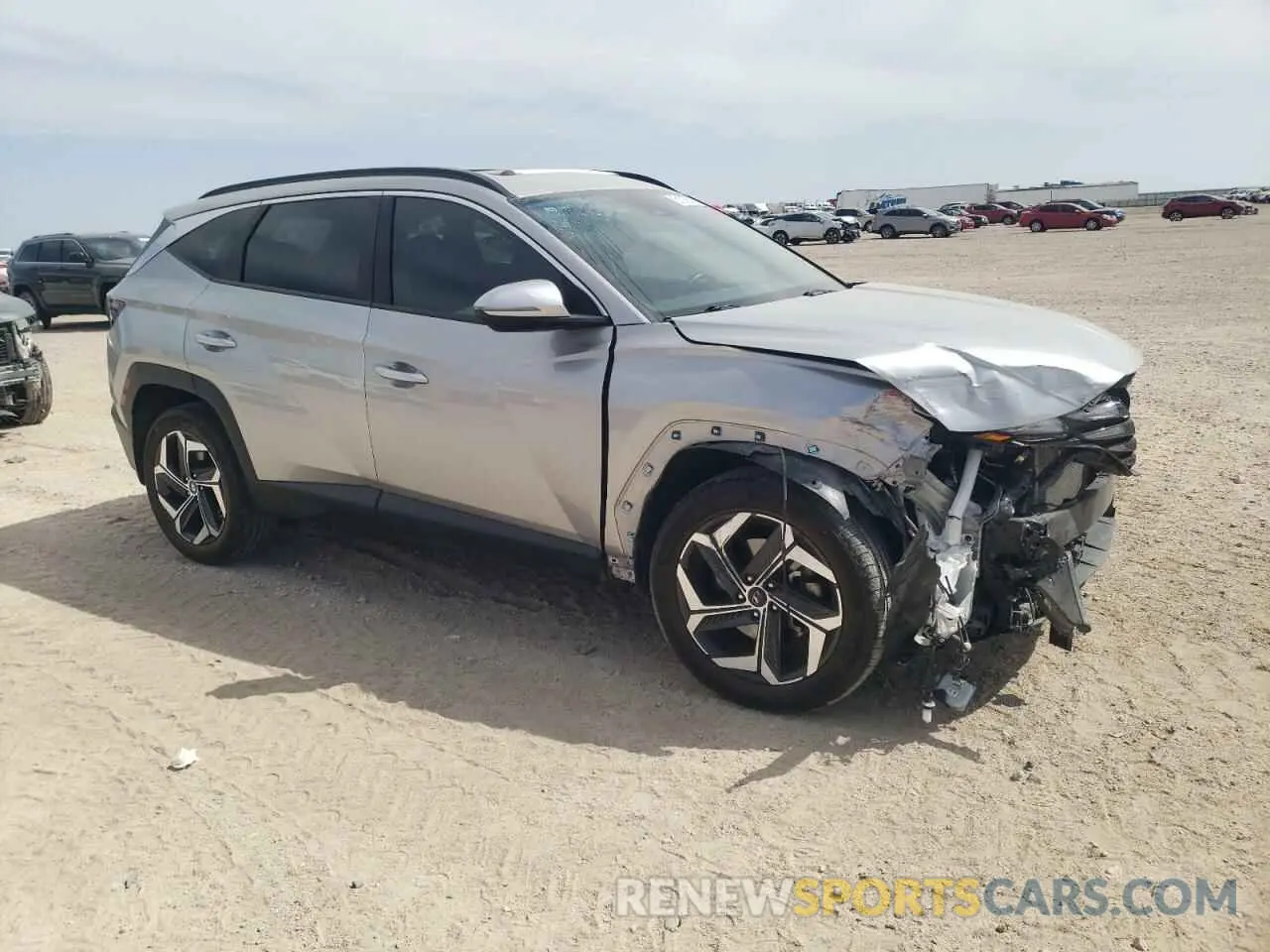 4 Photograph of a damaged car 5NMJFCAE2PH256570 HYUNDAI TUCSON 2023