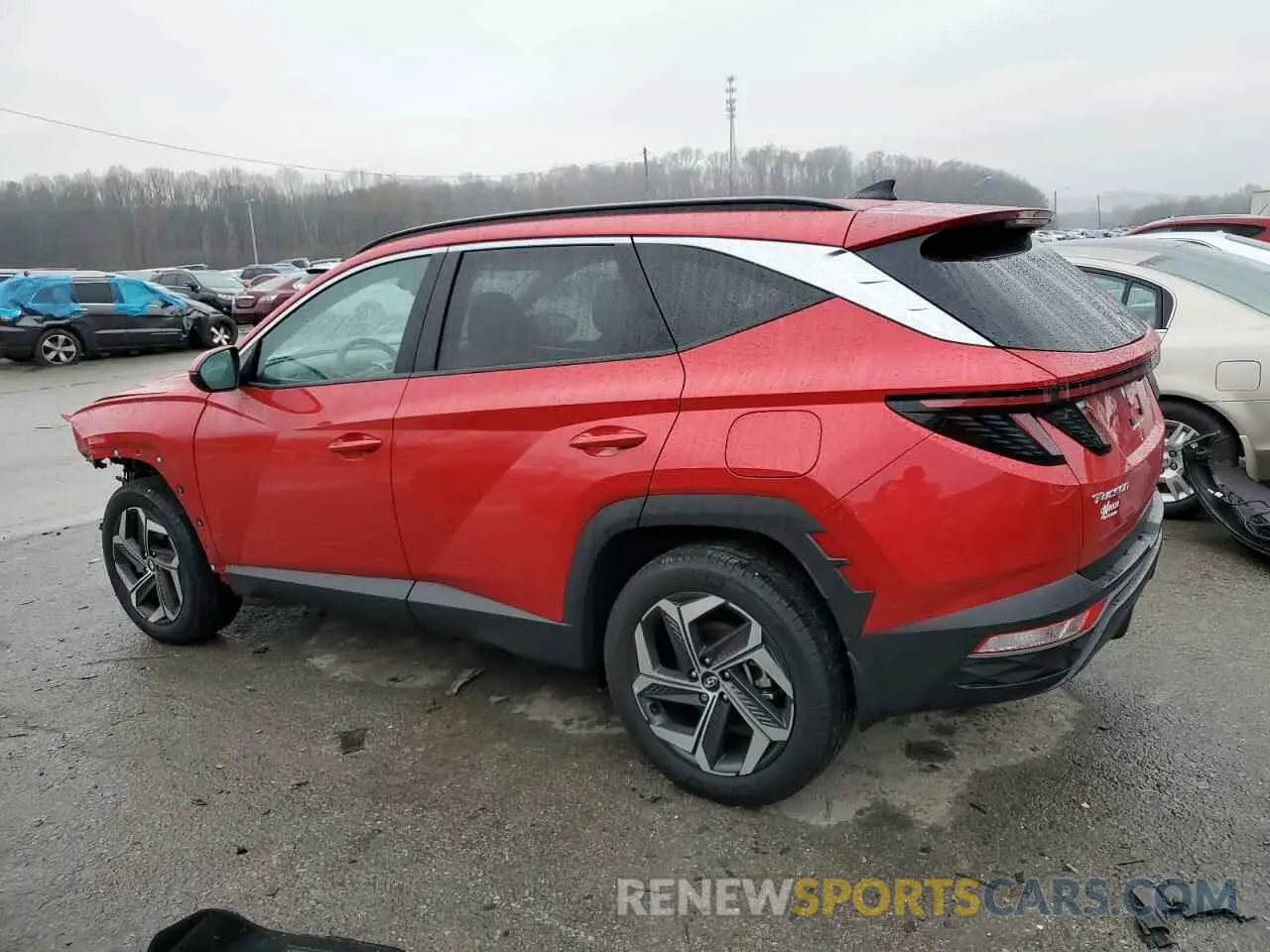 2 Photograph of a damaged car 5NMJFCAE2PH256990 HYUNDAI TUCSON 2023