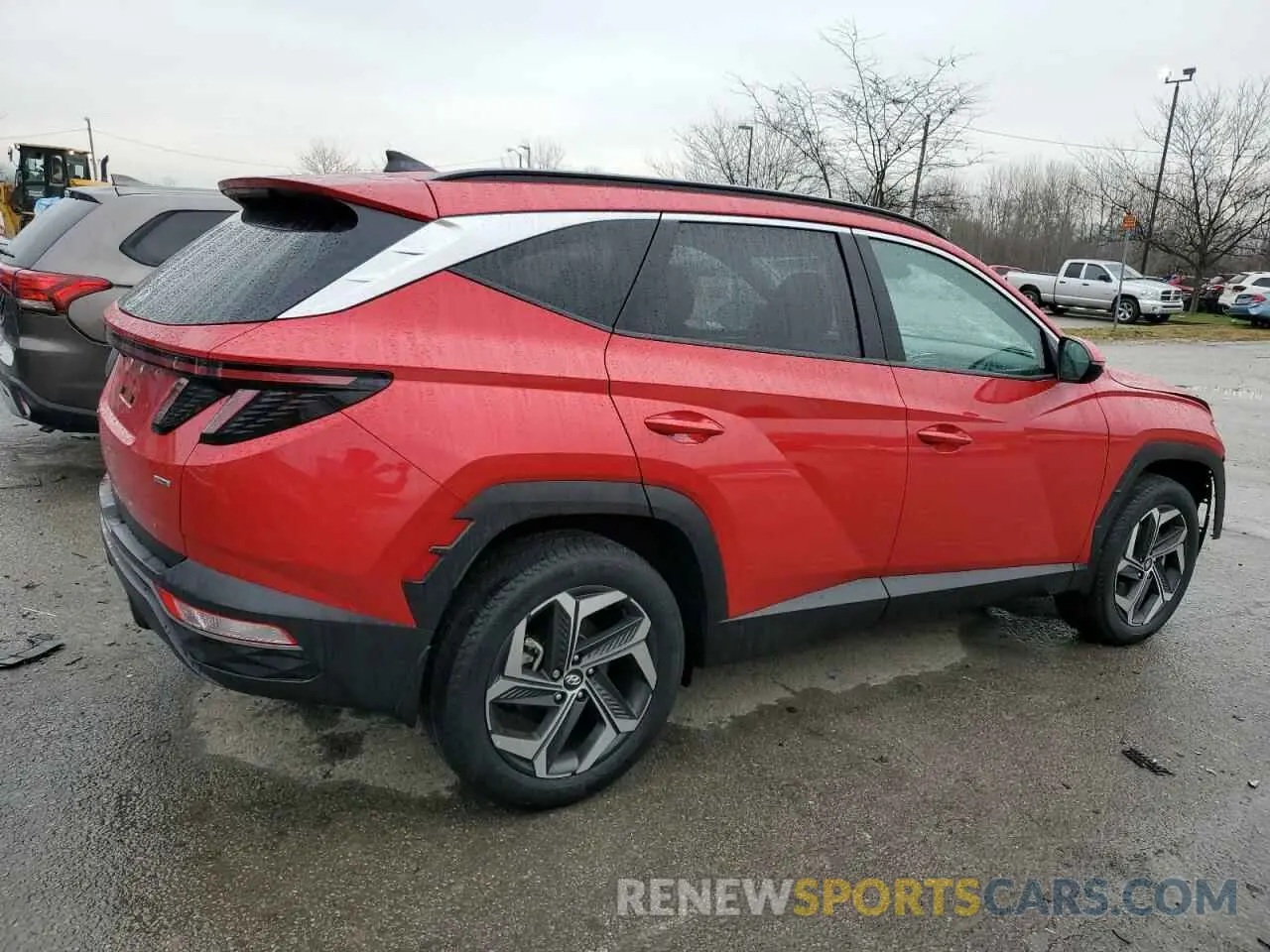 3 Photograph of a damaged car 5NMJFCAE2PH256990 HYUNDAI TUCSON 2023