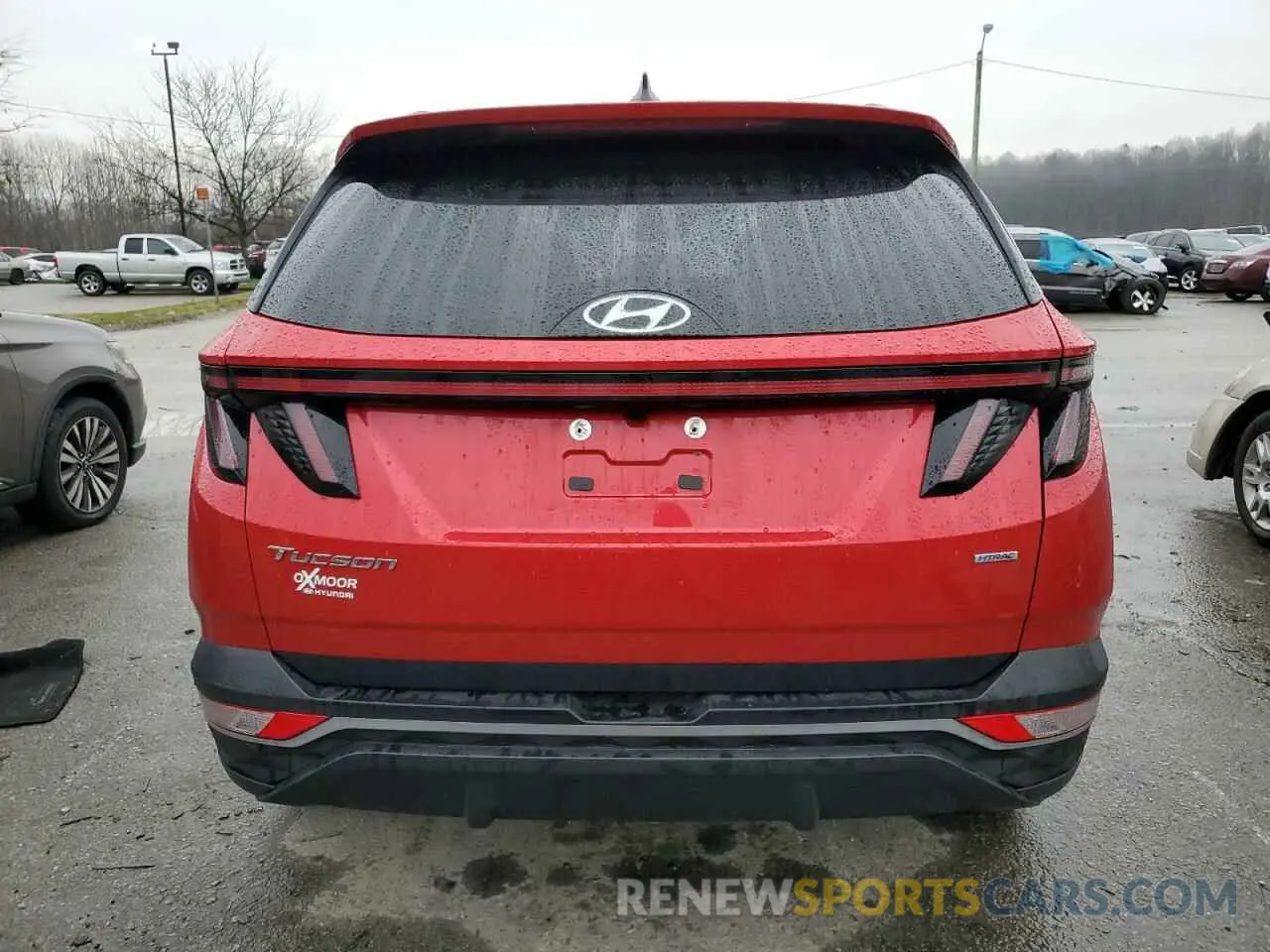 6 Photograph of a damaged car 5NMJFCAE2PH256990 HYUNDAI TUCSON 2023